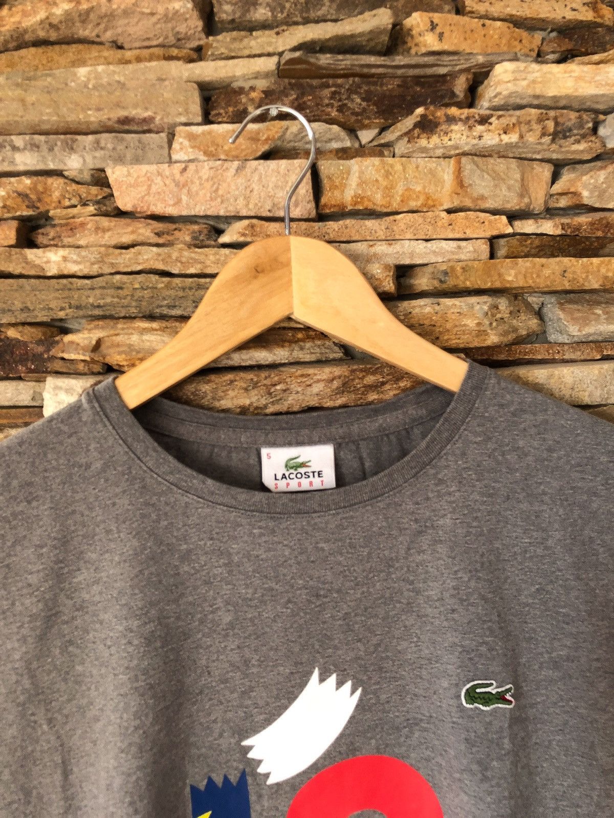 Lacoste Lacoste Sport Big Logo Tee Size US L / EU 52-54 / 3 - 3 Thumbnail