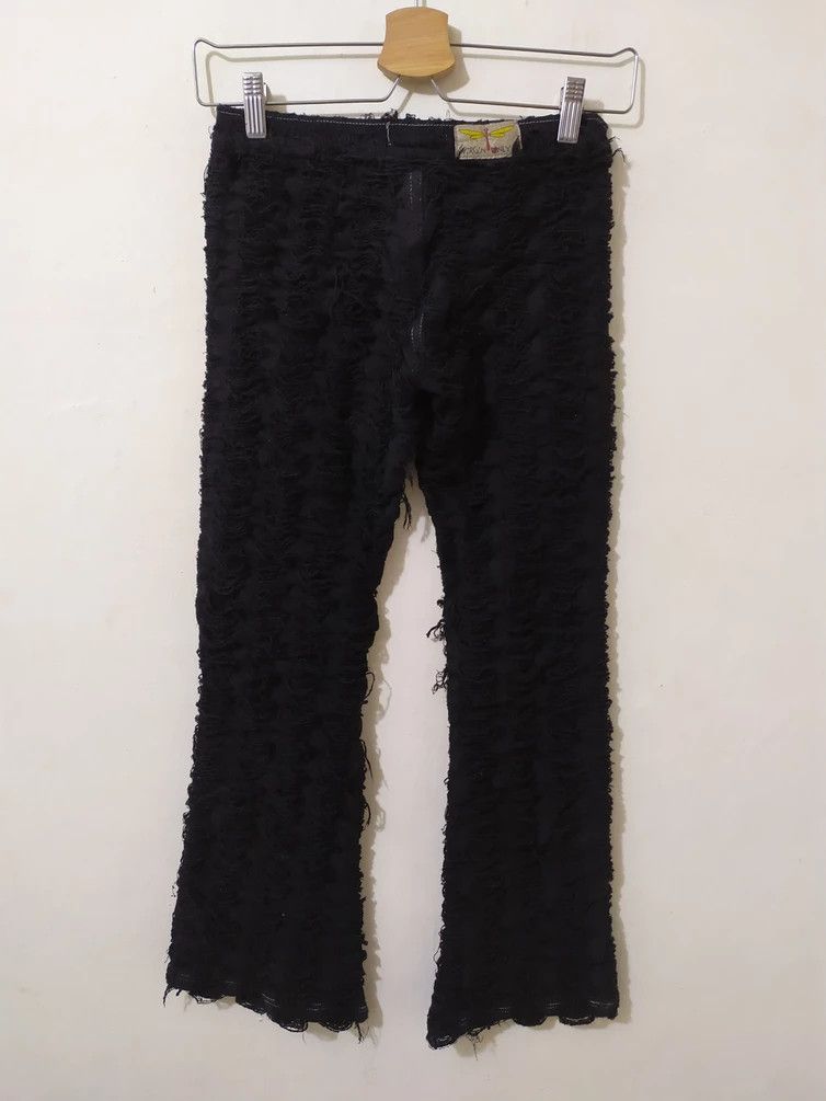 Japanese Brand 🔥Vintage Virgin only Distressed Punk stretchable Pants Size 26" / US 2 / IT 38 - 7 Thumbnail