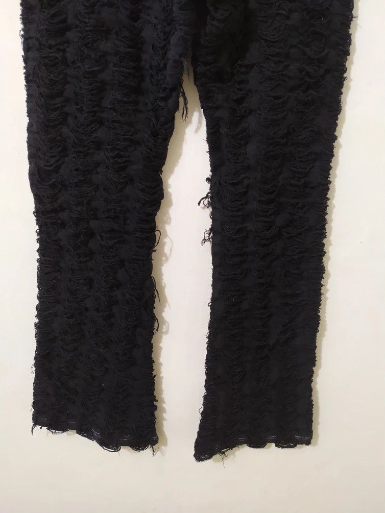 Japanese Brand 🔥Vintage Virgin only Distressed Punk stretchable Pants Size 26" / US 2 / IT 38 - 9 Thumbnail