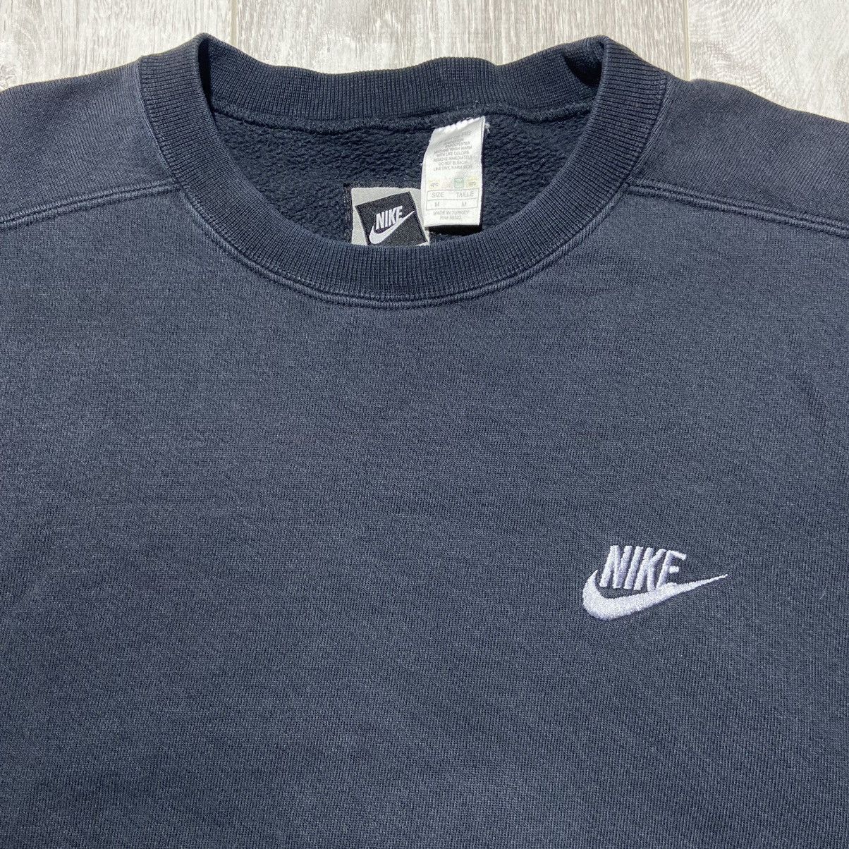 Nike × Vintage *ICONIC* Vintage 90s Nike Sweatshirt Size US M / EU 48-50 / 2 - 2 Thumbnail