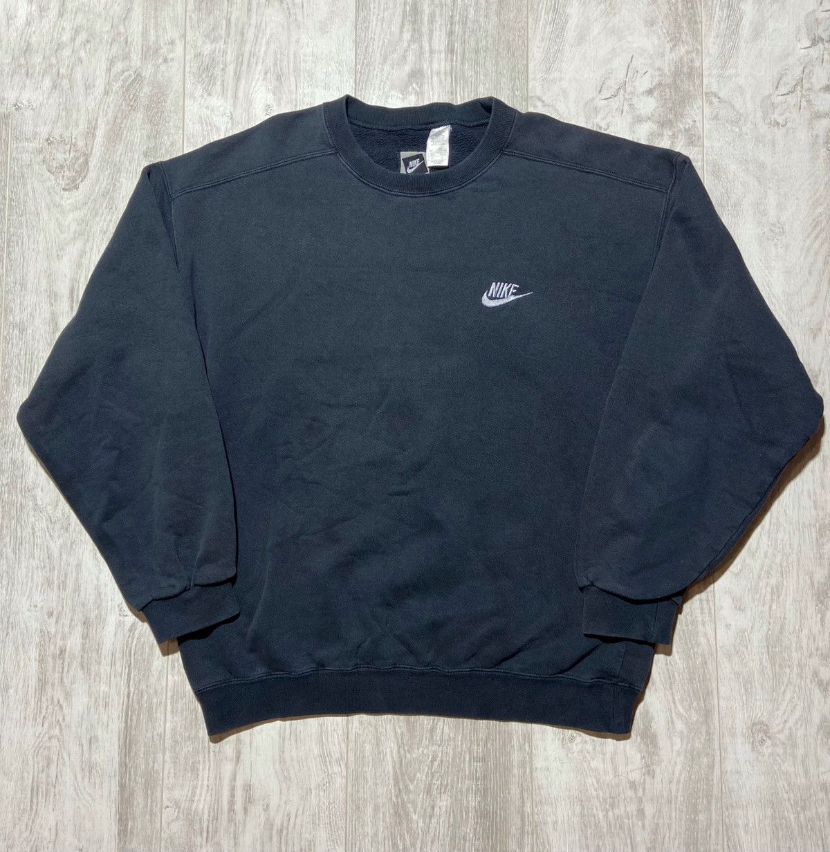 Nike × Vintage *ICONIC* Vintage 90s Nike Sweatshirt Size US M / EU 48-50 / 2 - 1 Thumbnail