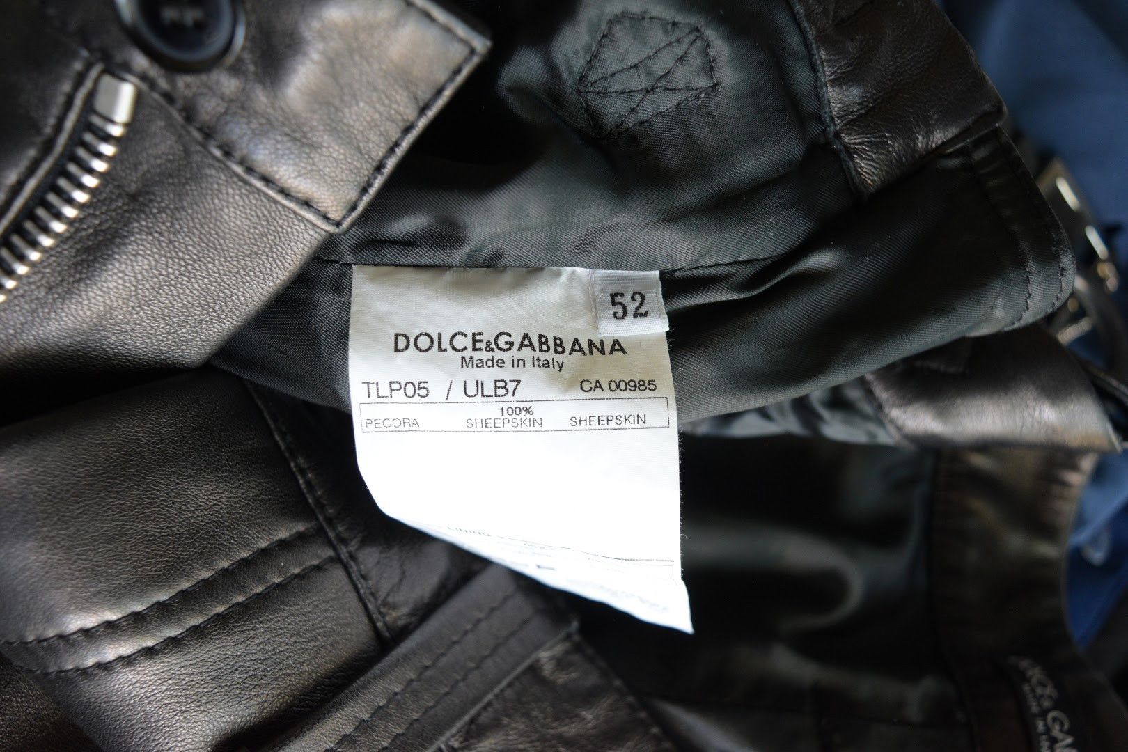 Dolce & Gabbana Shearling Moto Pants Size US 36 / EU 52 - 8 Thumbnail
