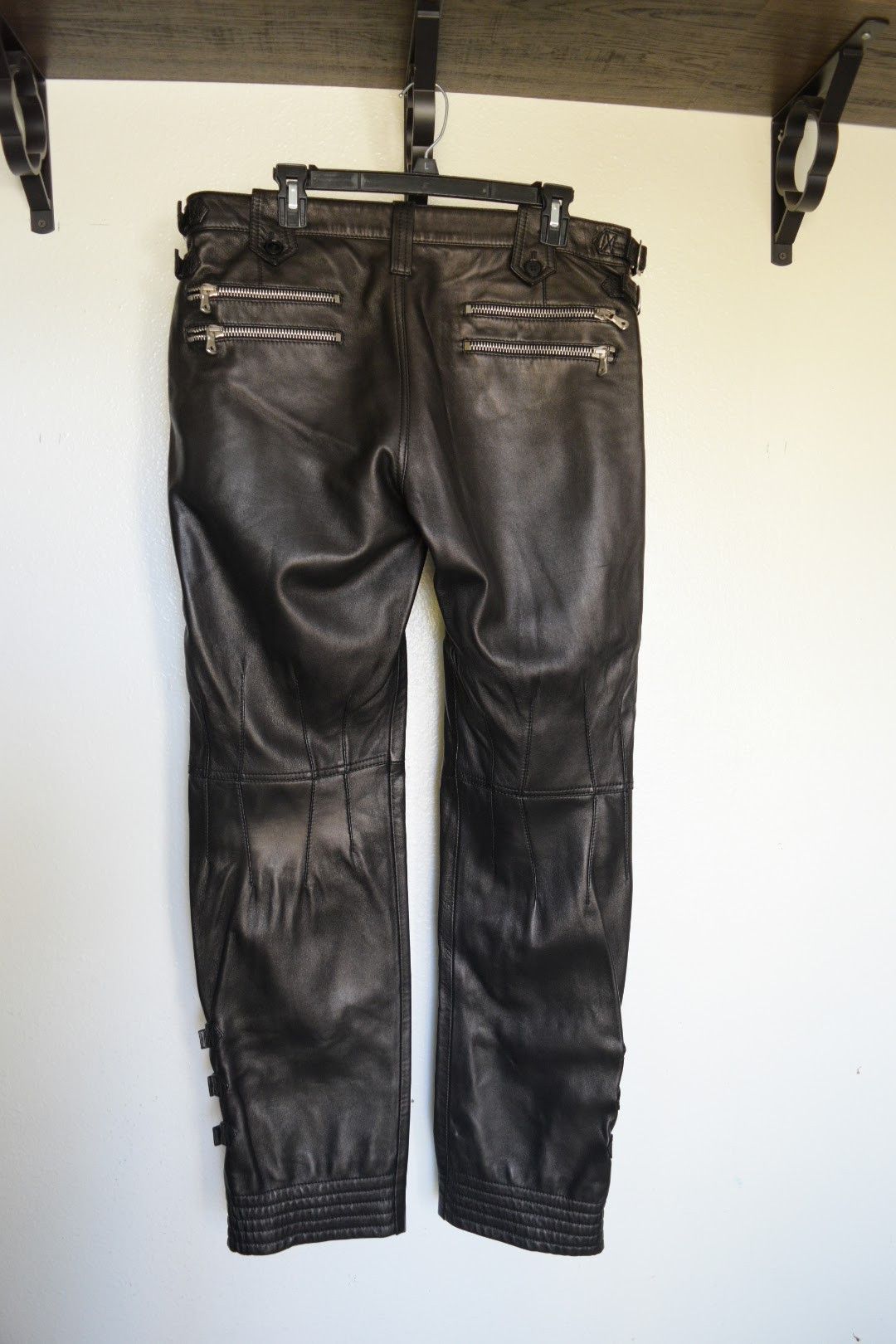 Dolce & Gabbana Shearling Moto Pants Size US 36 / EU 52 - 5 Thumbnail