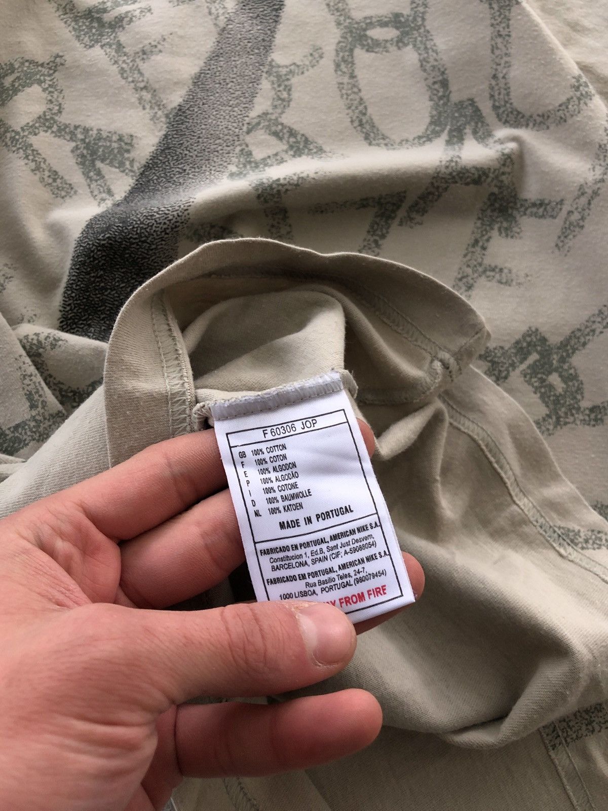 Nike × Nike ACG × Vintage 90s Vintage Nike Big Logo Swoosh Tee Size US M / EU 48-50 / 2 - 7 Thumbnail