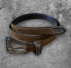 Saint Laurent Paris Western Belt | Grailed