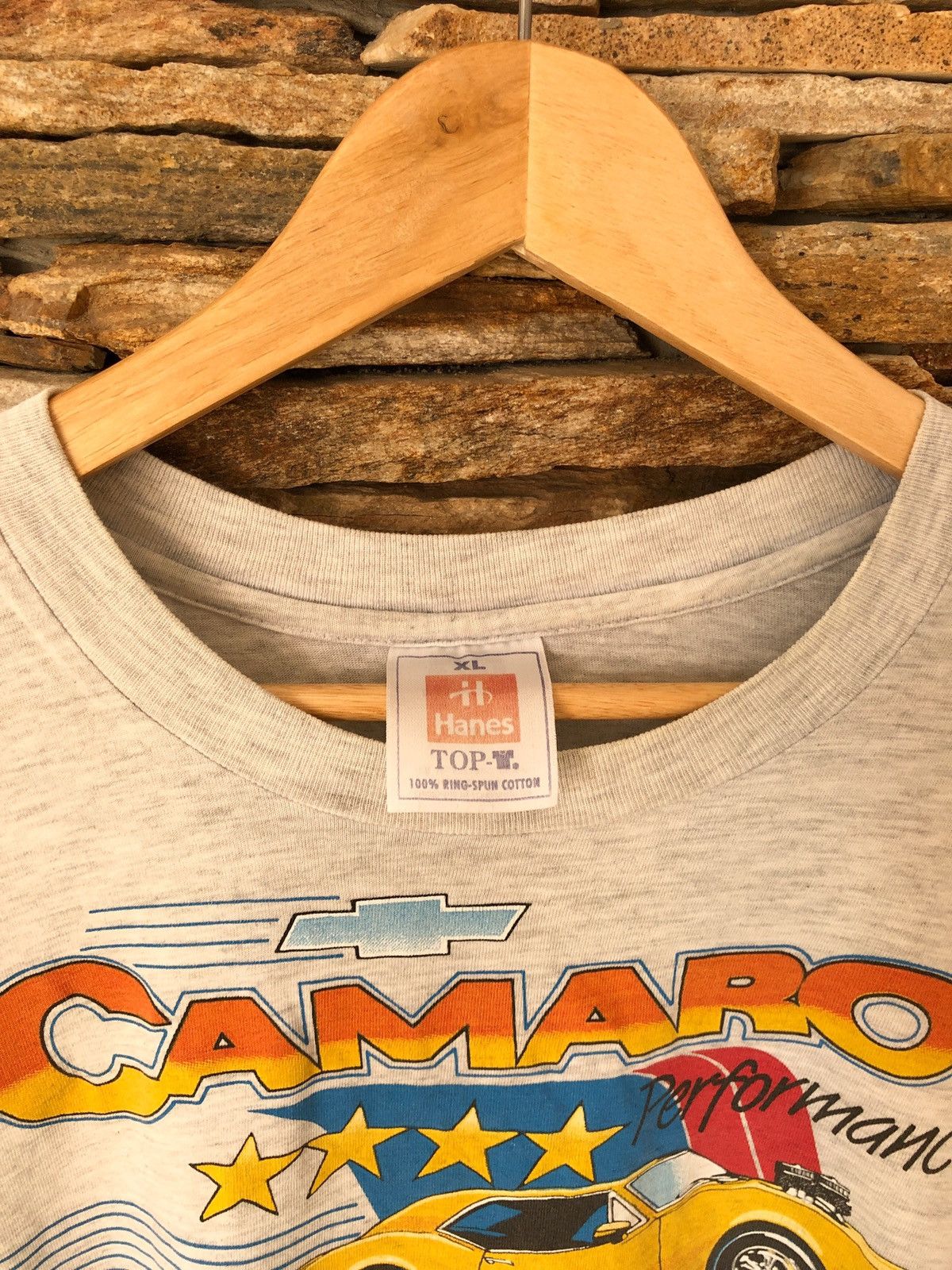 NASCAR × Vintage Vintage Chevrolet Camaro 1987 Tee Size US XL / EU 56 / 4 - 4 Thumbnail