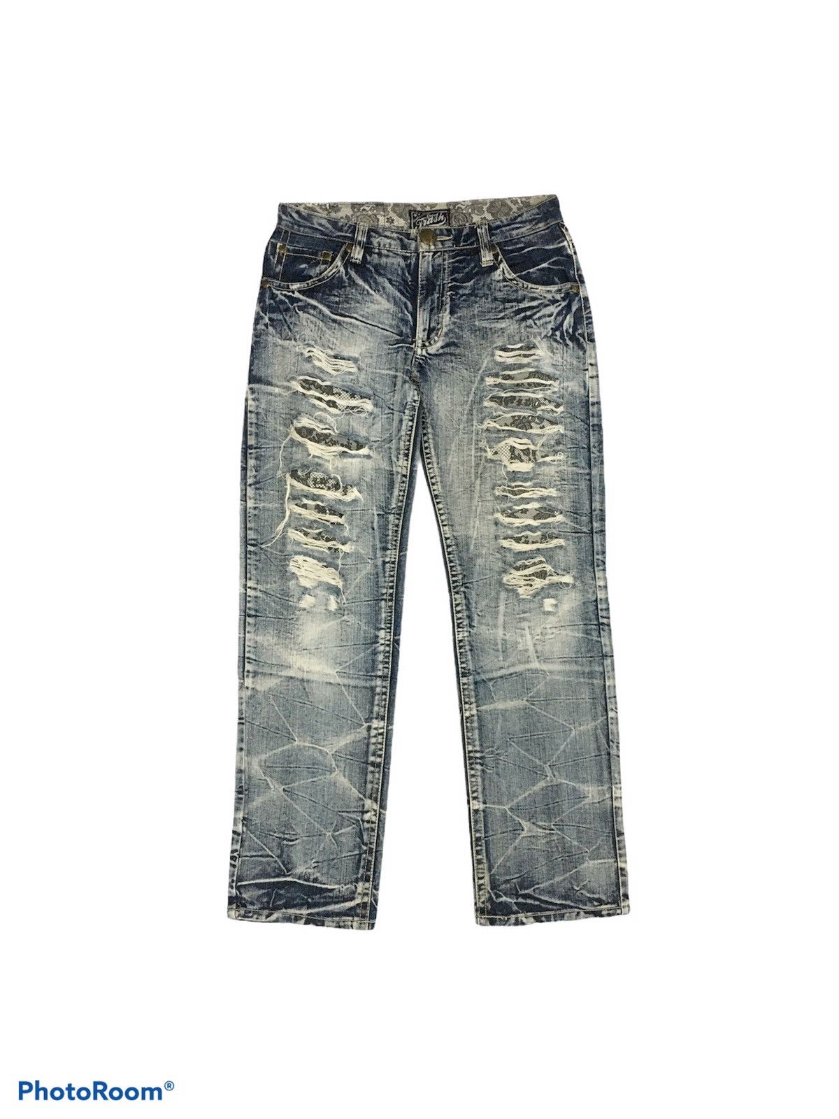 Japanese Brand Japan Brand Trasher Pasley inspired amiri Size US 31 - 1 Thumbnail