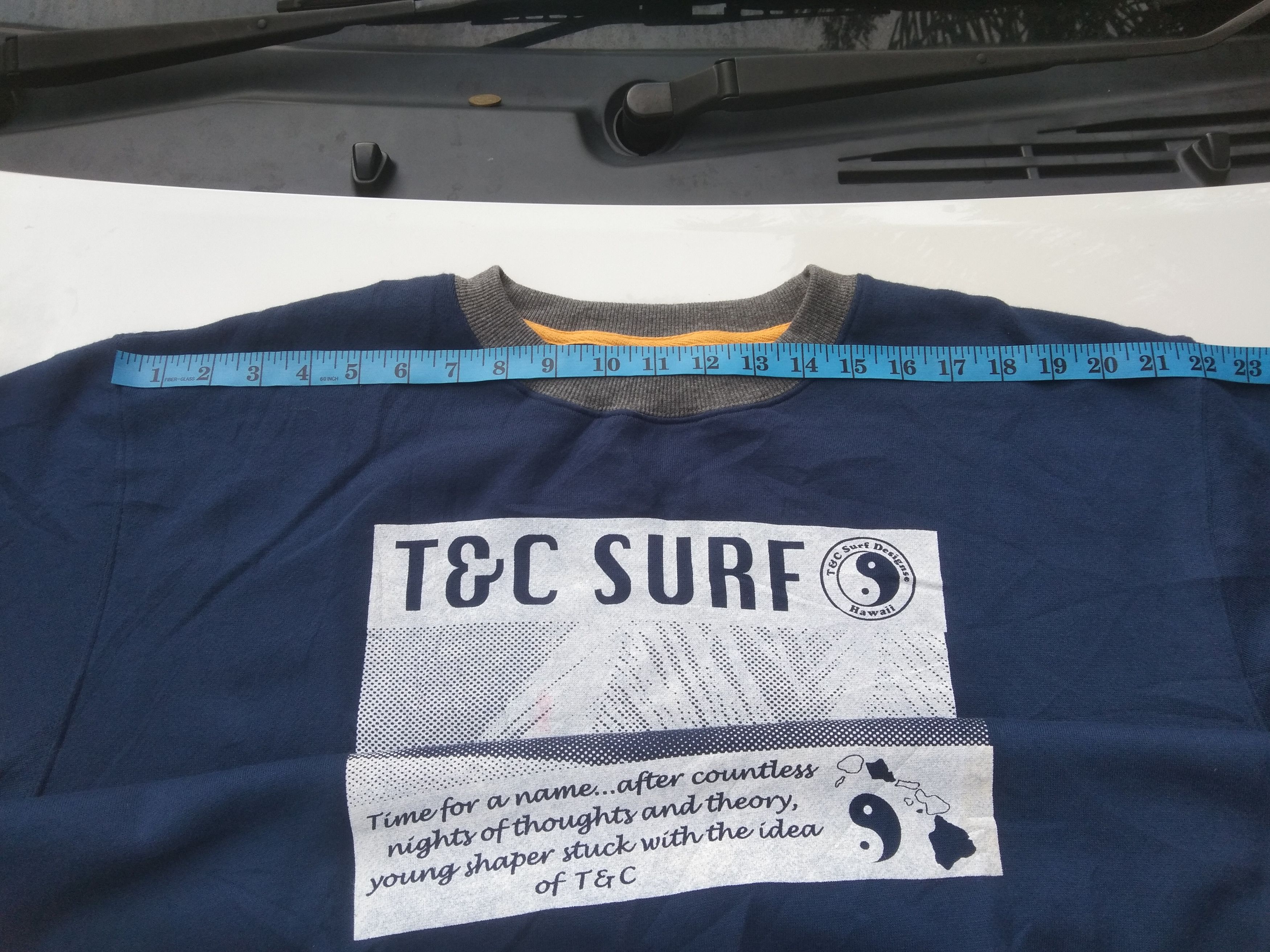 Other TOWN & COUNTRY SURF SWEATSHIRT BIG PRINT Size US XL / EU 56 / 4 - 8 Thumbnail