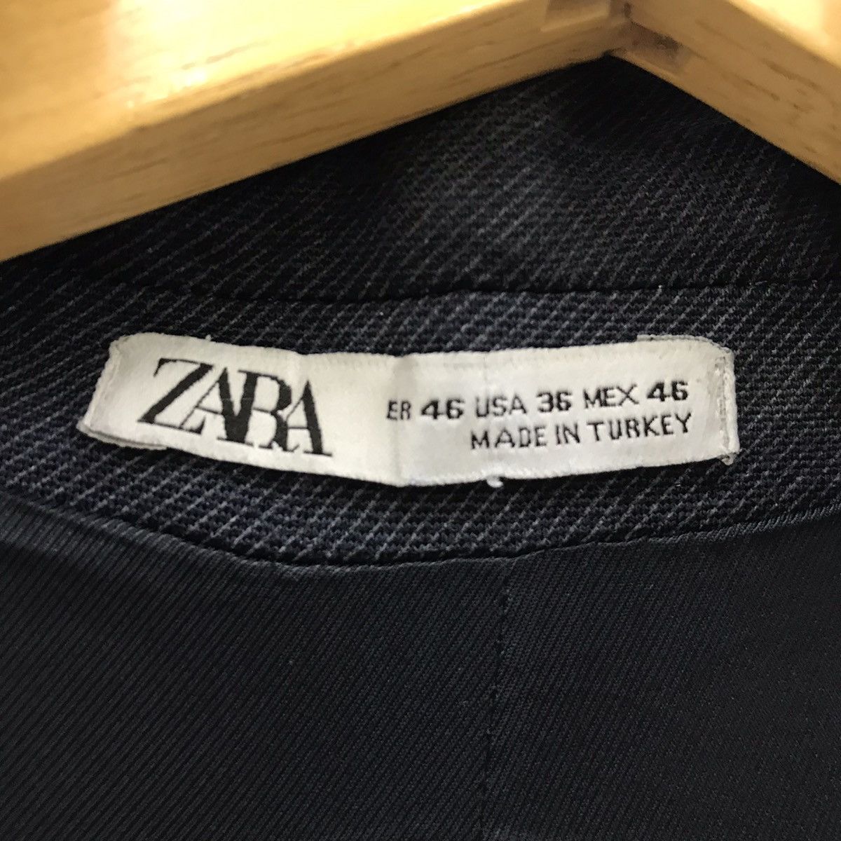 Japanese Brand × Vintage × Zara Zara Blazer Coat Size 46S - 5 Thumbnail