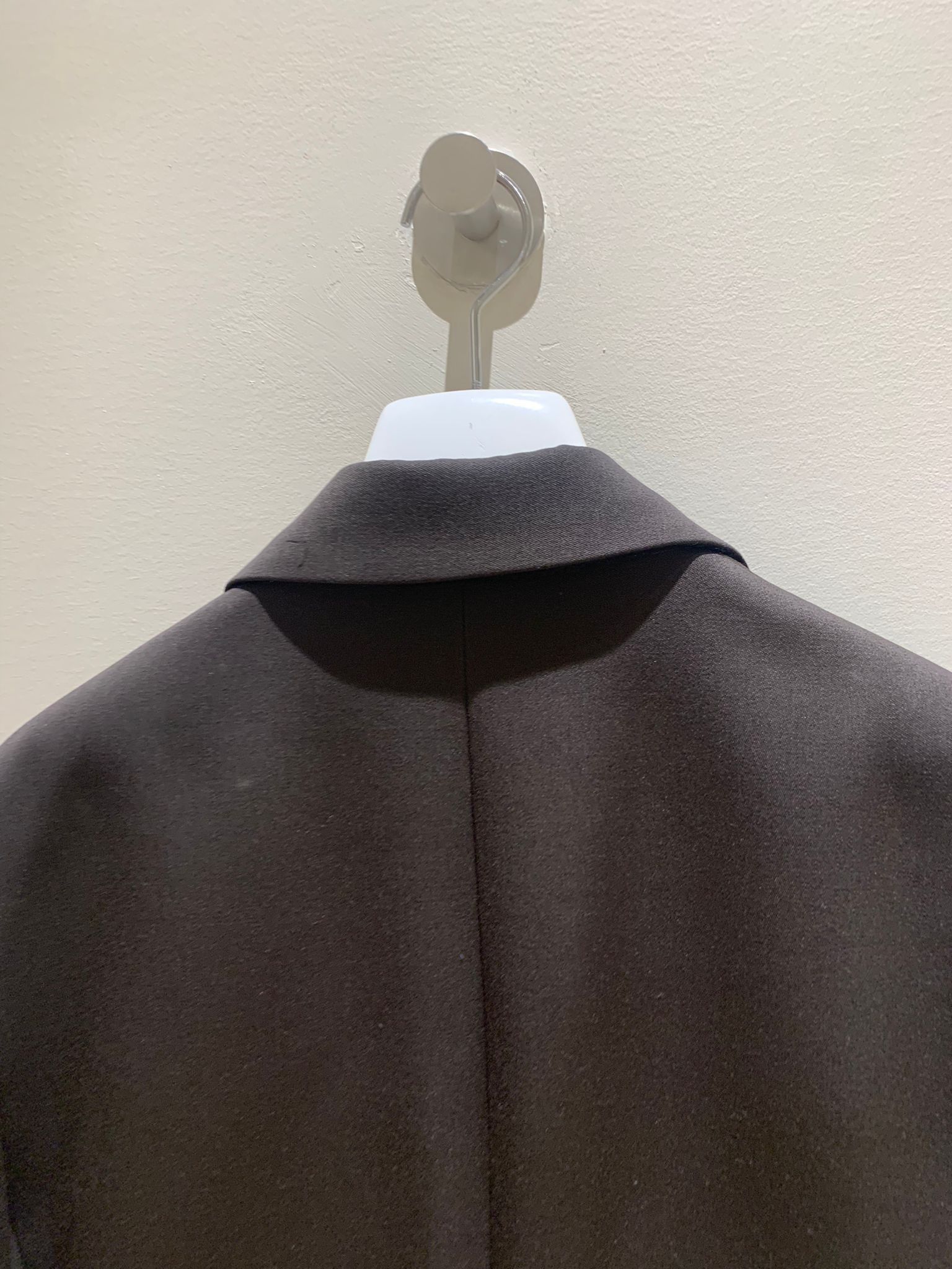 Bottega Veneta Coat in Sponged Grain de Poudre in Cocoa Size US M / EU 48-50 / 2 - 14 Thumbnail