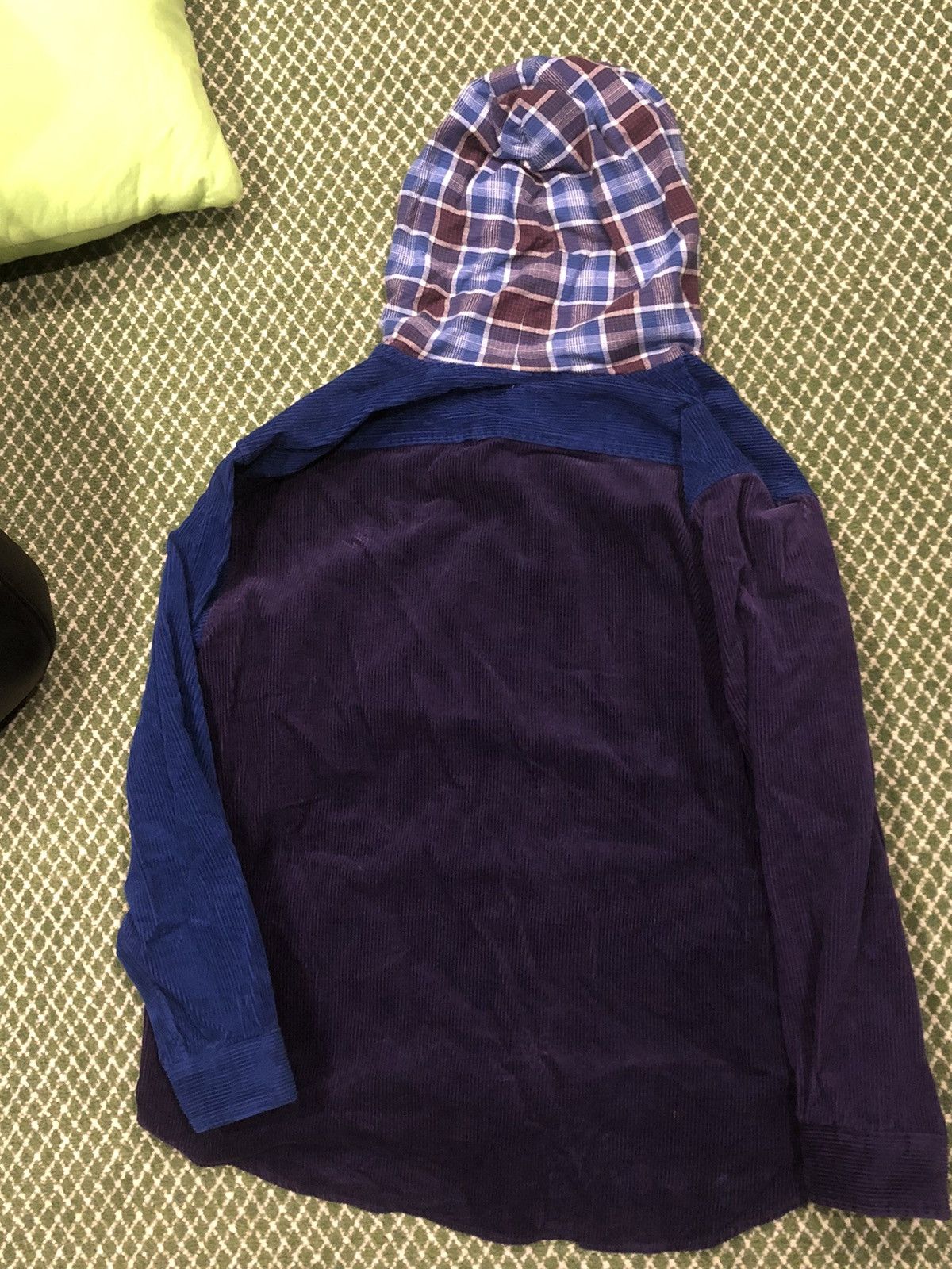 Supreme Supreme Hooded Color Block Corduroy Shirt Size US XL / EU 56 / 4 - 4 Thumbnail