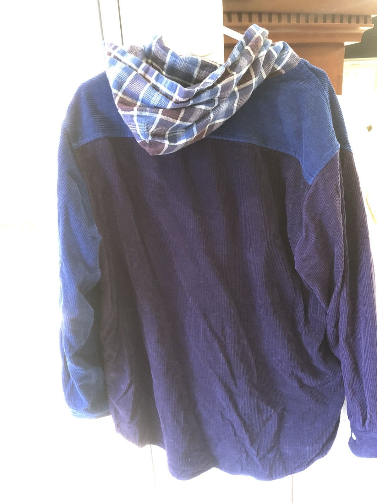 Supreme Supreme Hooded Color Block Corduroy Shirt Size US XL / EU 56 / 4 - 2 Thumbnail