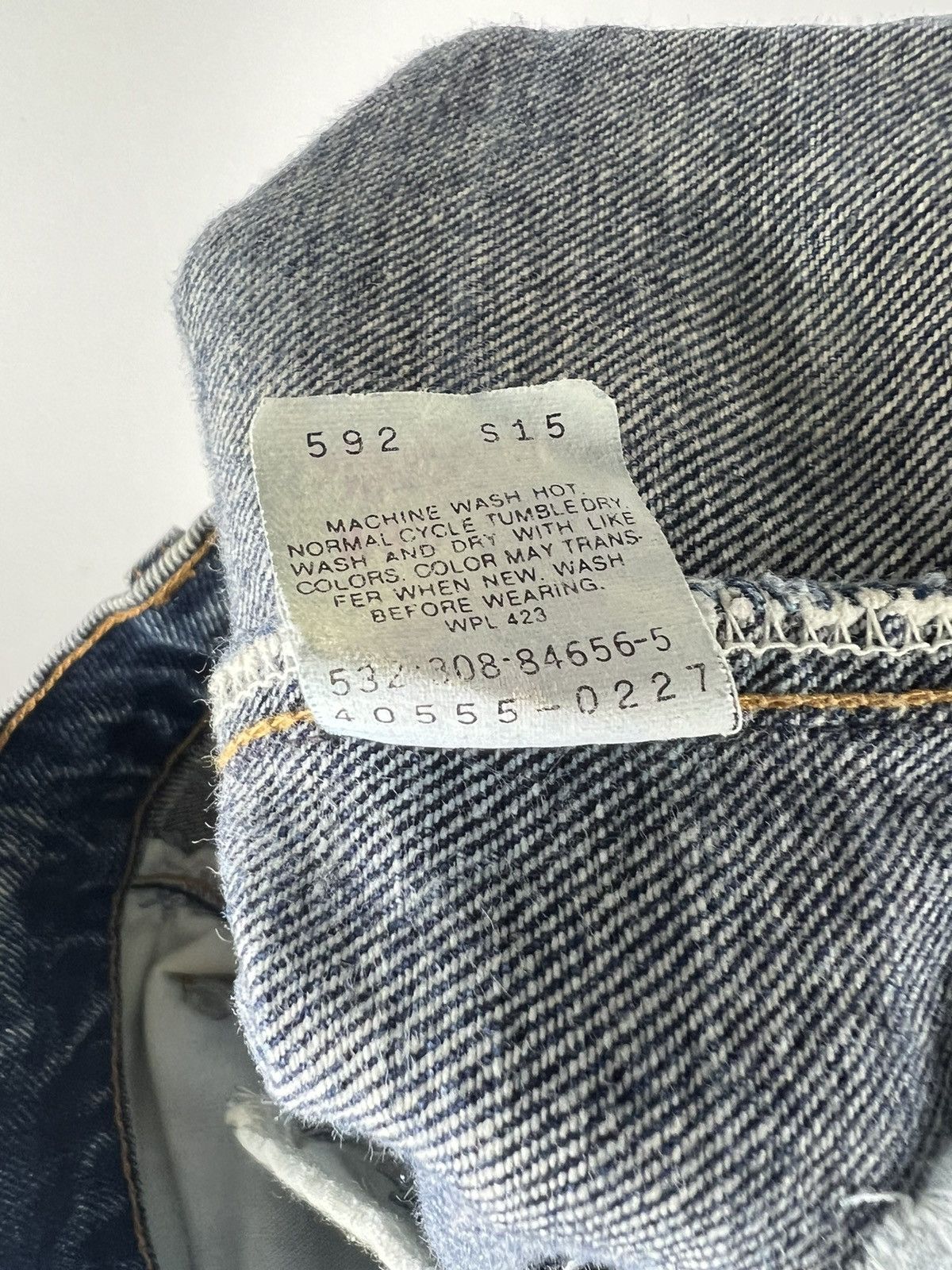 Vintage levis 40555 Silvertab Jeans