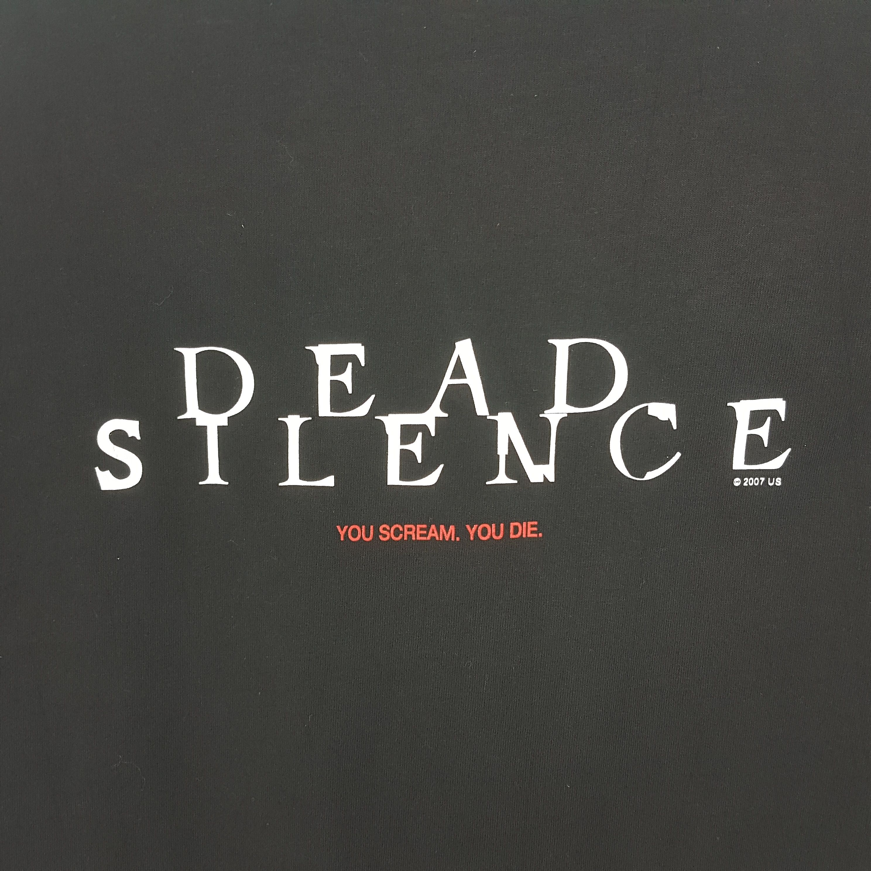 Vintage Vintage DEAD SILENCE American Horror Thriller Movie T-Shirt Size US L / EU 52-54 / 3 - 4 Thumbnail
