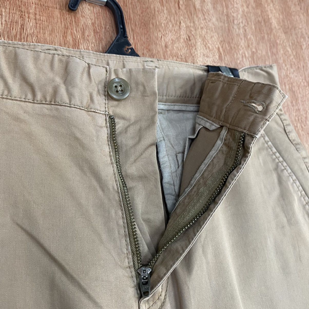 Japanese Brand DLL Uniqlo Brown Multipocket Cargo Pants #1908 Size US 32 / EU 48 - 7 Thumbnail