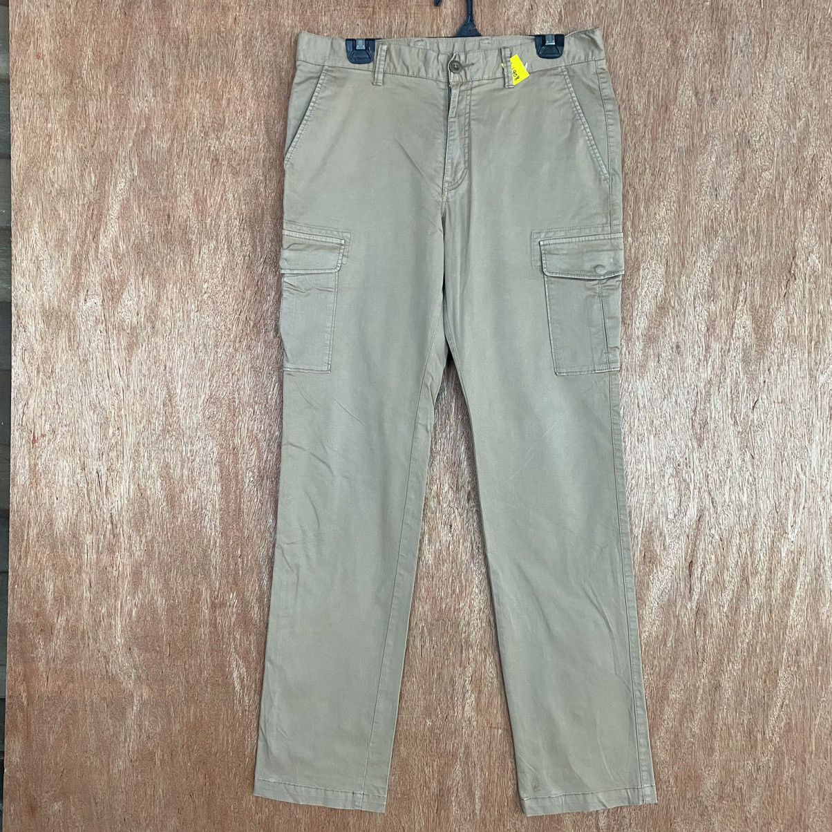 Japanese Brand DLL Uniqlo Brown Multipocket Cargo Pants #1908 Size US 32 / EU 48 - 1 Thumbnail