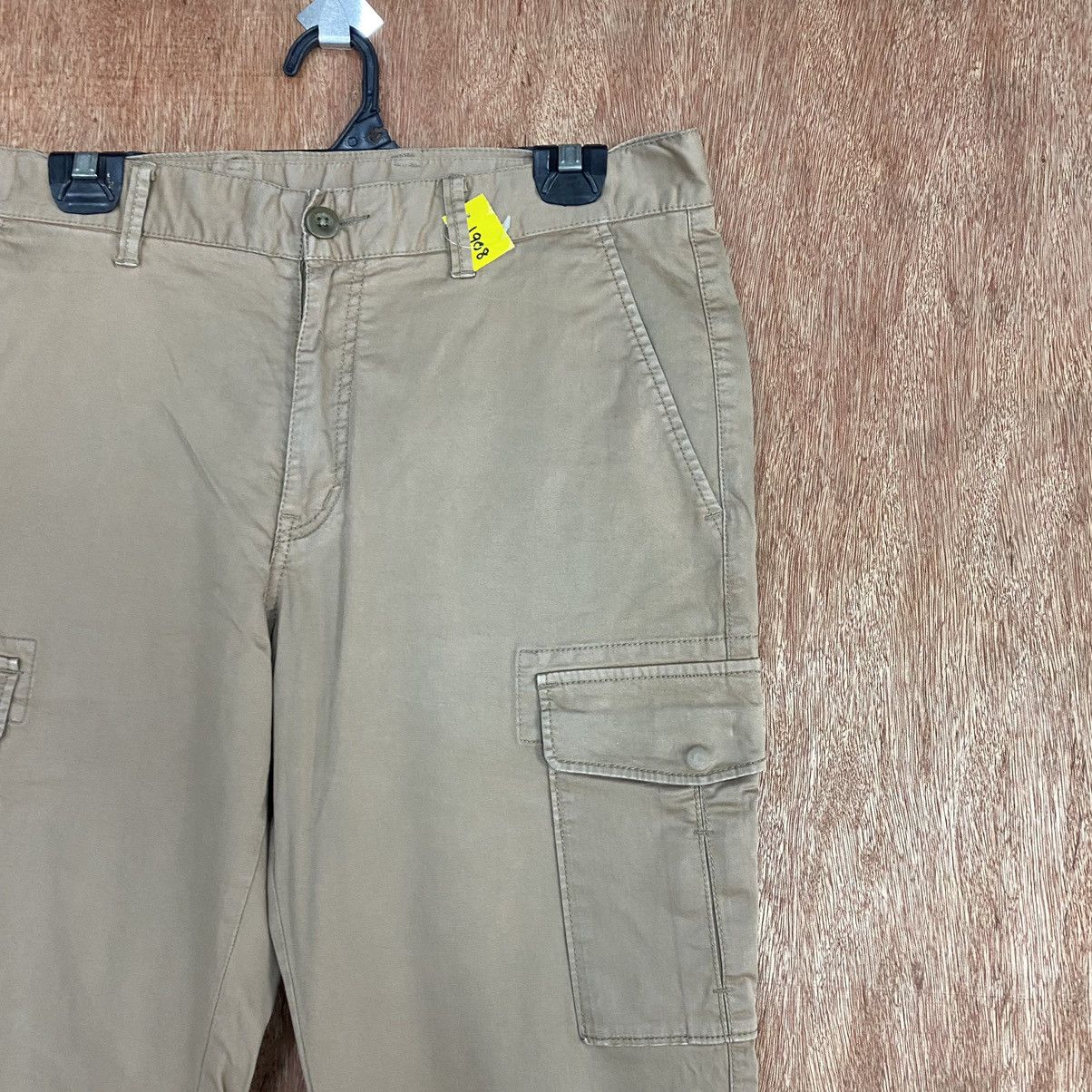 Japanese Brand DLL Uniqlo Brown Multipocket Cargo Pants #1908 Size US 32 / EU 48 - 4 Thumbnail
