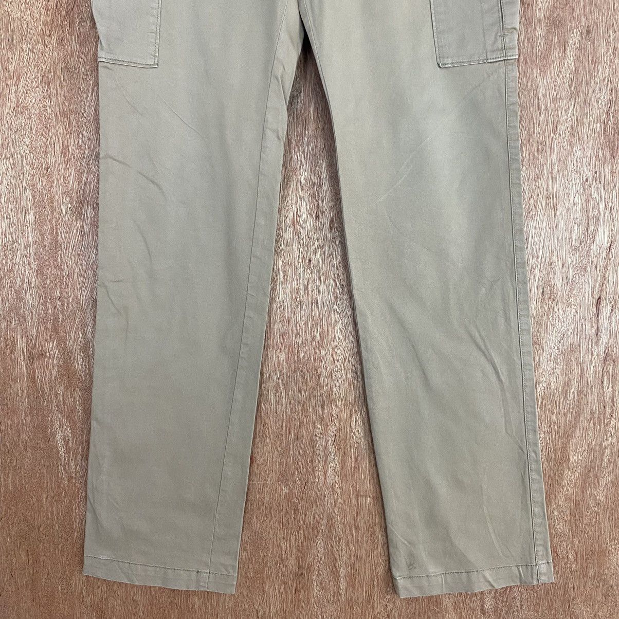 Japanese Brand DLL Uniqlo Brown Multipocket Cargo Pants #1908 Size US 32 / EU 48 - 3 Thumbnail