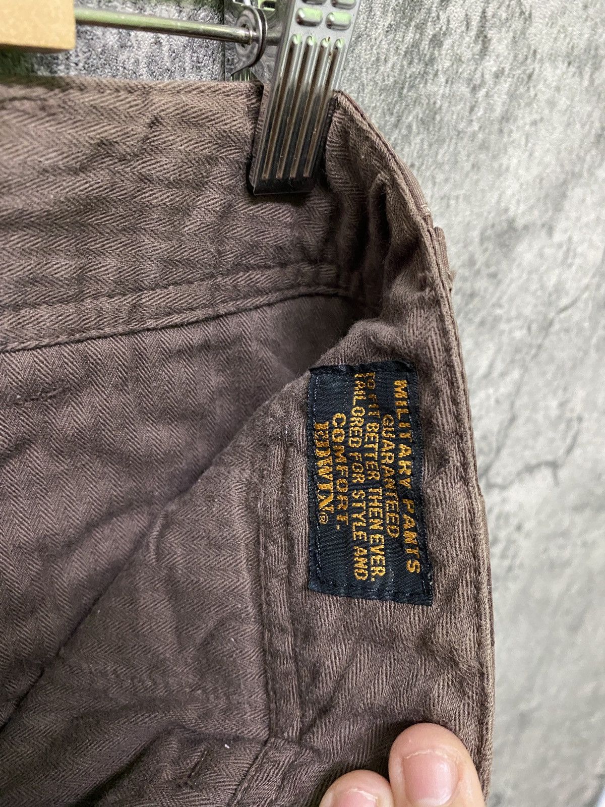 Edwin × Japanese Brand Vintage Mini Flared Edwin Checked Pant Size US 27 - 19 Thumbnail