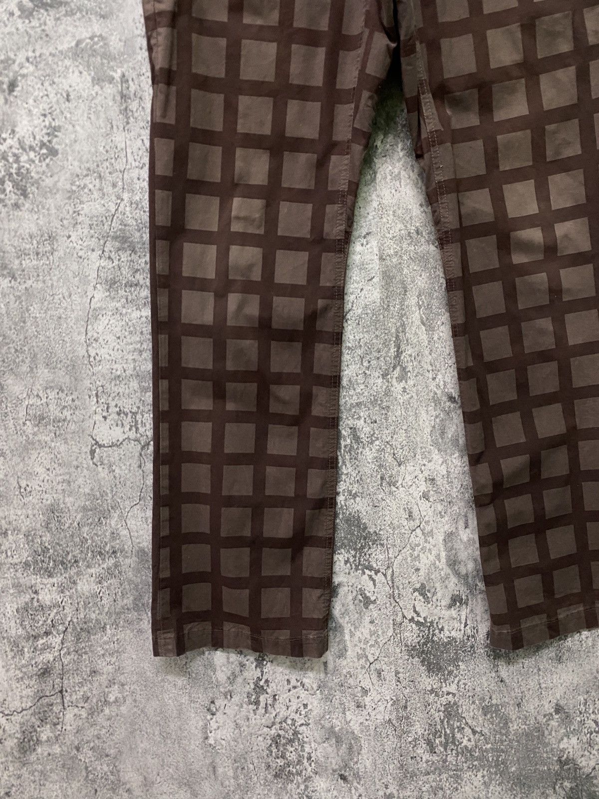 Edwin × Japanese Brand Vintage Mini Flared Edwin Checked Pant Size US 27 - 7 Thumbnail