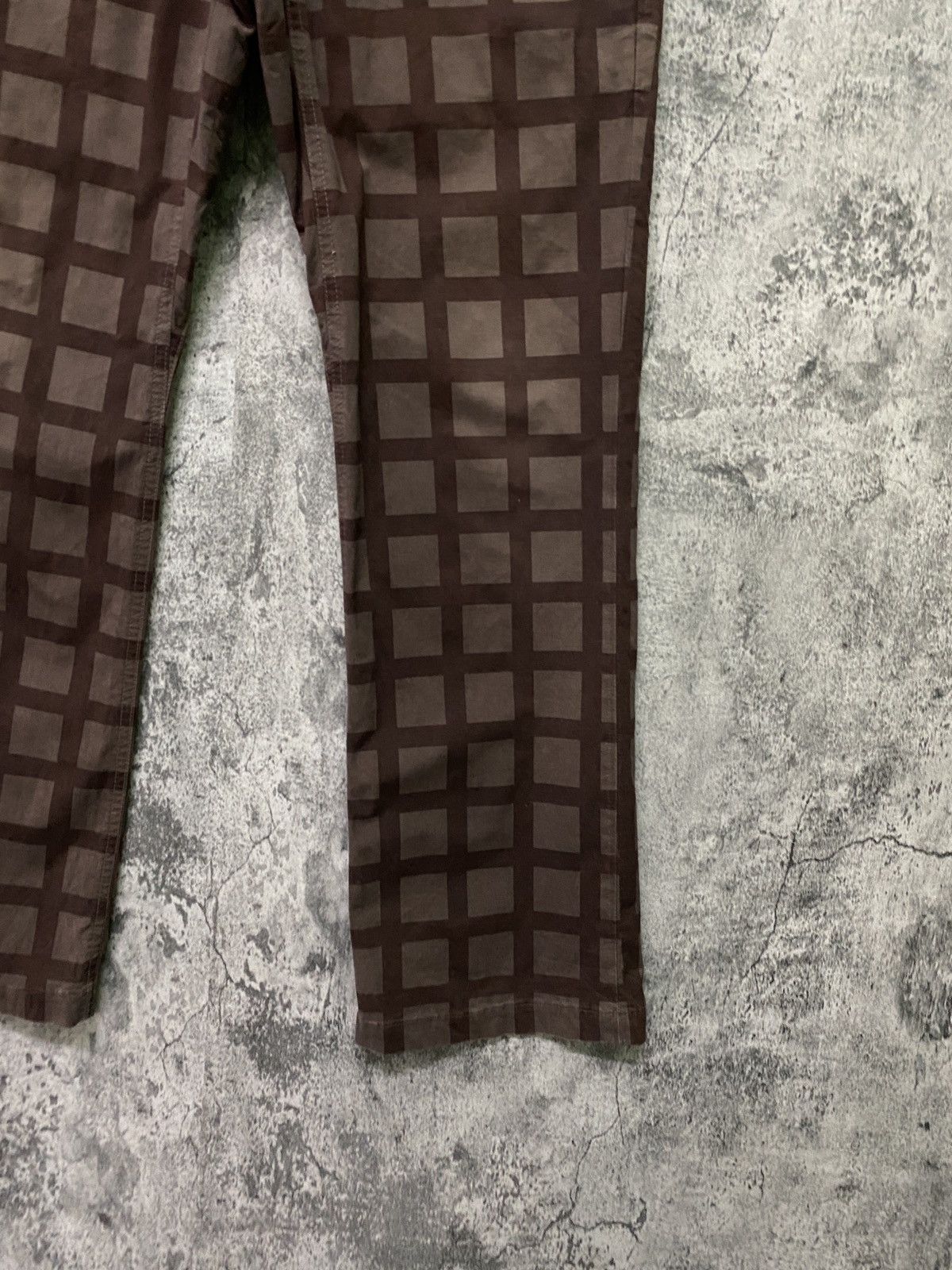 Edwin × Japanese Brand Vintage Mini Flared Edwin Checked Pant Size US 27 - 6 Thumbnail