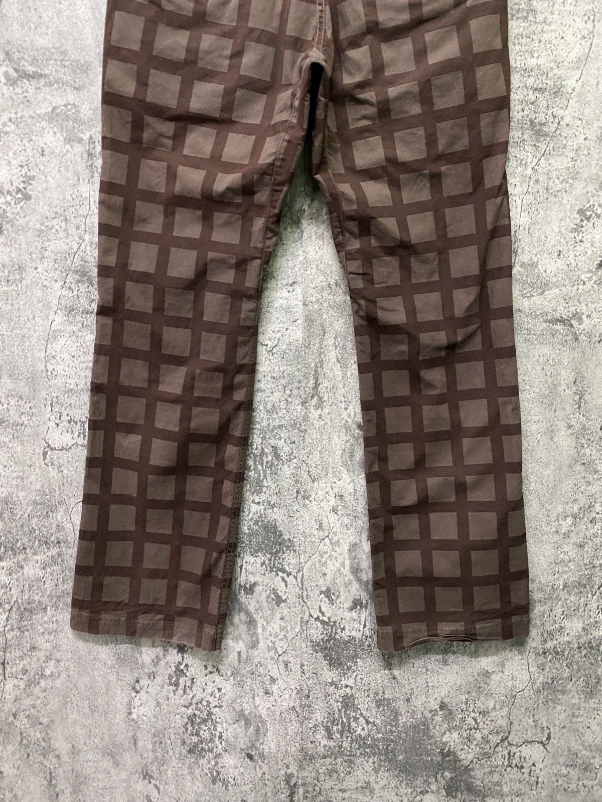 Edwin × Japanese Brand Vintage Mini Flared Edwin Checked Pant Size US 27 - 16 Thumbnail