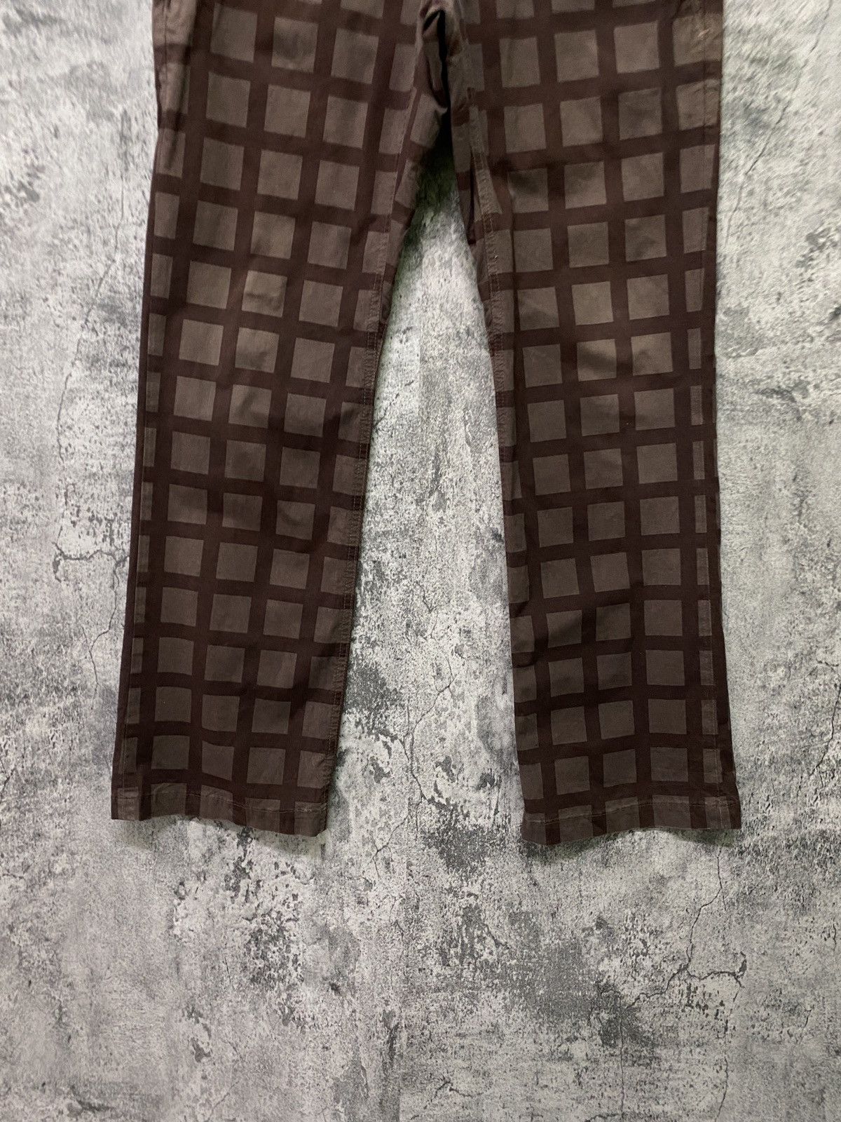 Edwin × Japanese Brand Vintage Mini Flared Edwin Checked Pant Size US 27 - 8 Thumbnail