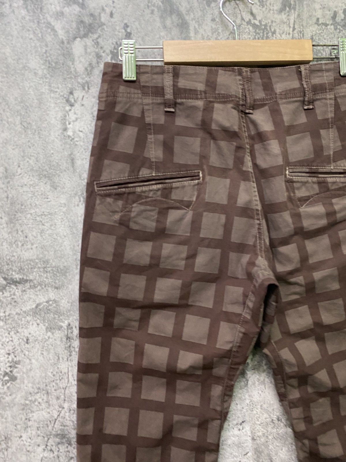 Edwin × Japanese Brand Vintage Mini Flared Edwin Checked Pant Size US 27 - 12 Thumbnail