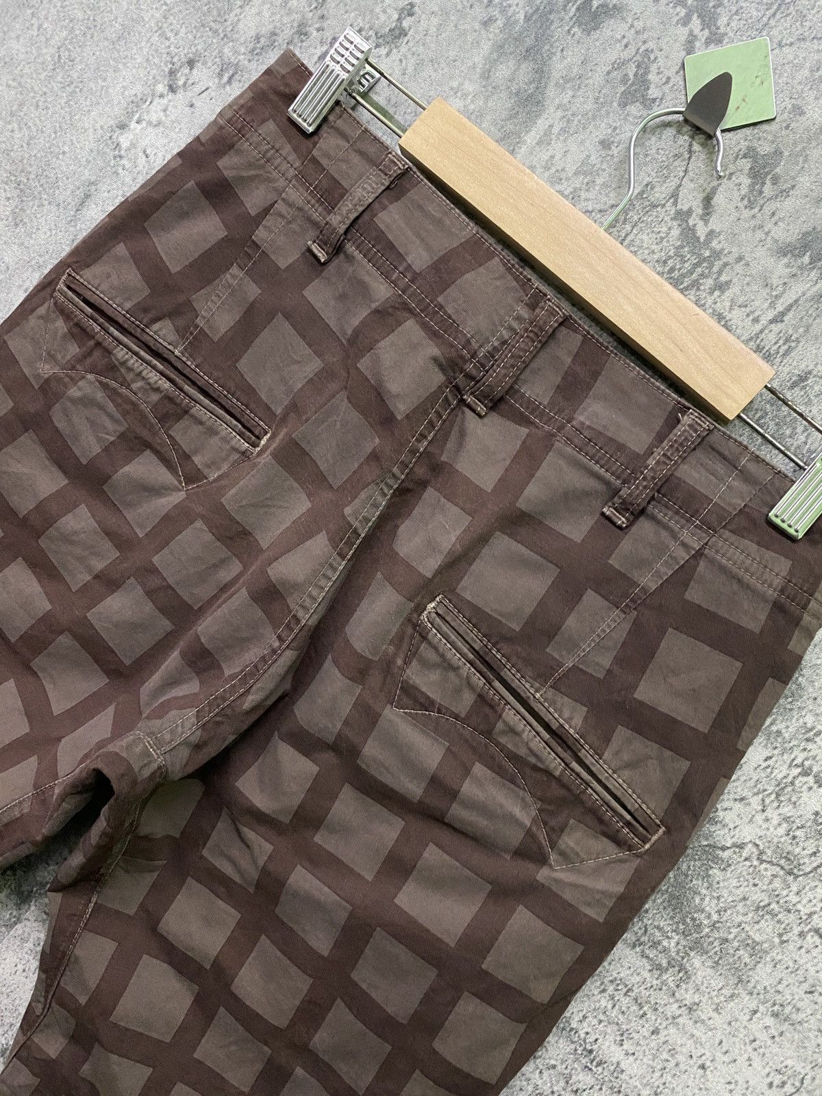 Edwin × Japanese Brand Vintage Mini Flared Edwin Checked Pant Size US 27 - 17 Thumbnail