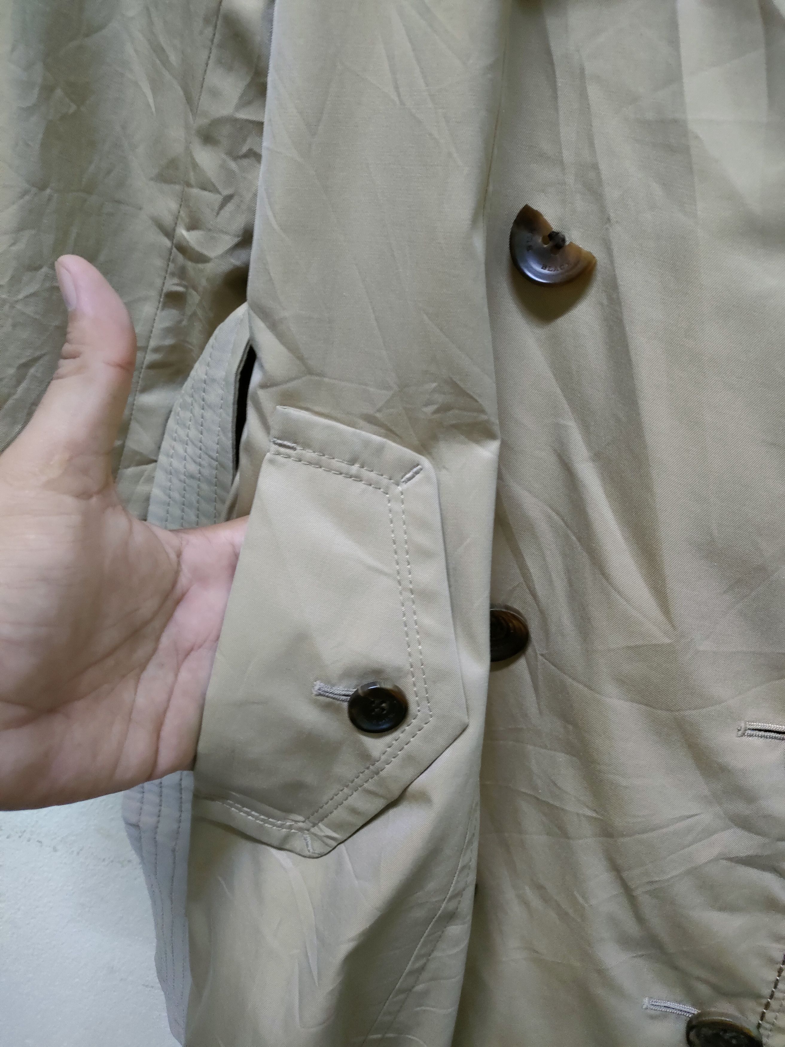 Black Label × Burberry 🔥Burberry Trench Coat Jacket Size US XXS / EU 40 - 10 Thumbnail