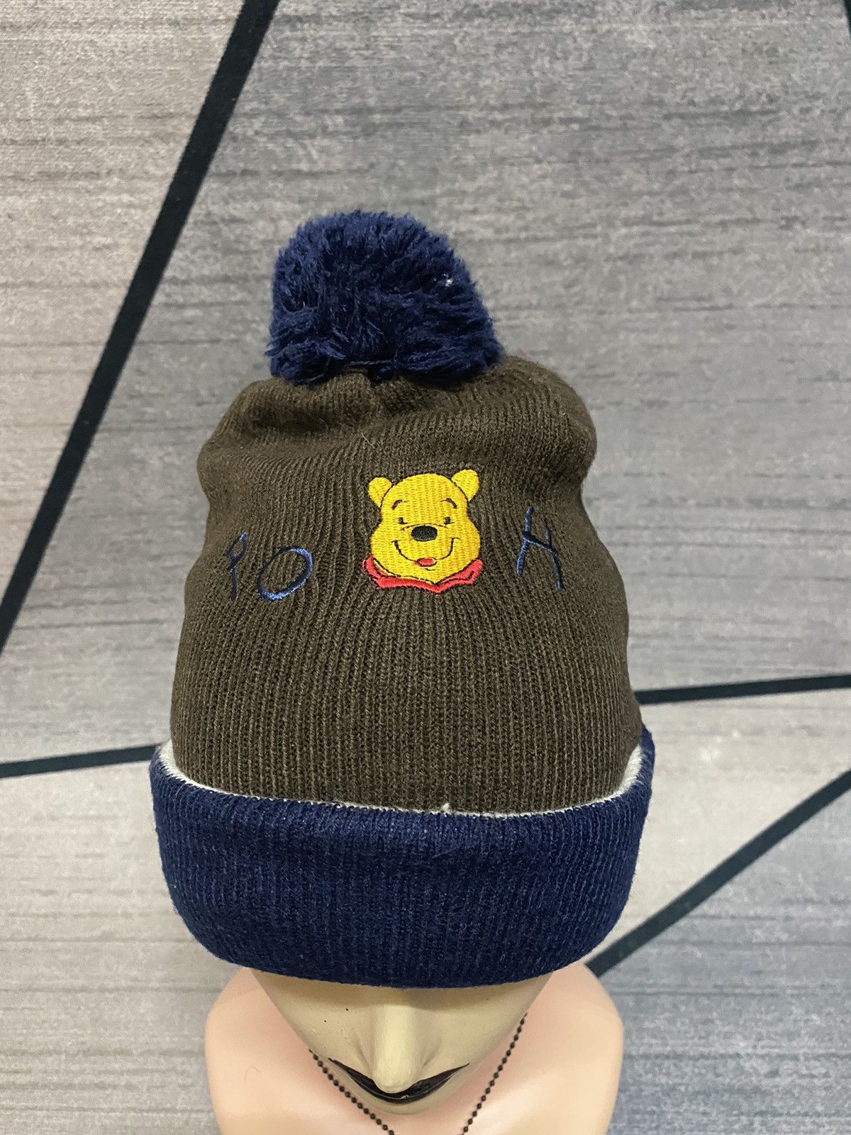 Disney Winnie The Pooh Embroidered Logo Beanie Hat Size ONE SIZE - 2 Thumbnail