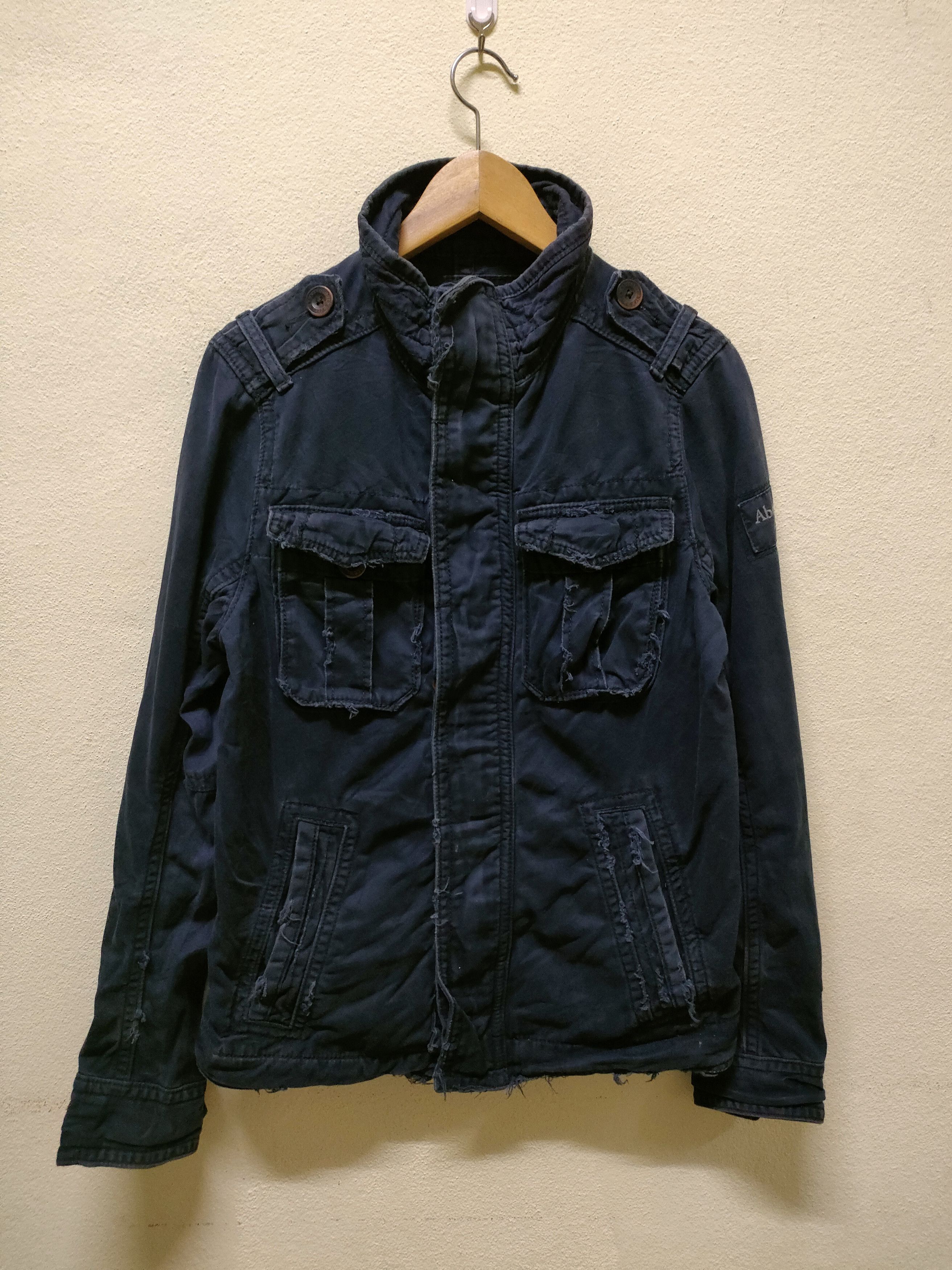 Abercrombie & Fitch 🔥 Steals 🔥 Abercrombie &Fitch Distressed Jacket Size US S / EU 44-46 / 1 - 1 Thumbnail