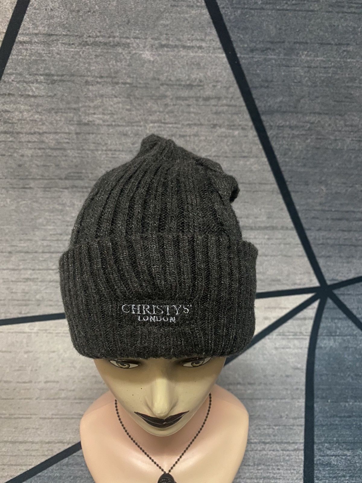 Unknown London CHRISTY' London Embroidered Logo Beanie Hat Size ONE SIZE - 3 Thumbnail