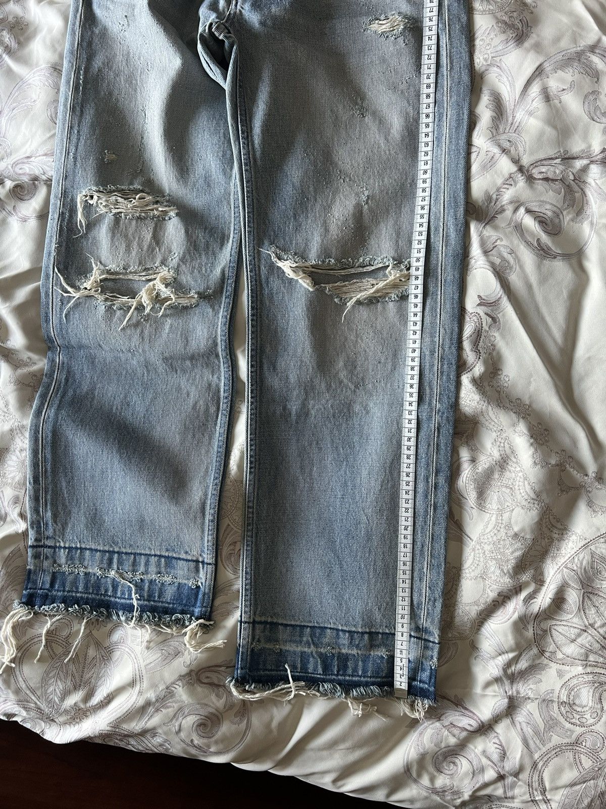 Celine × Hedi Slimane Celine destroyed Wesley jeans Sz27 Size US 27 - 18 Thumbnail