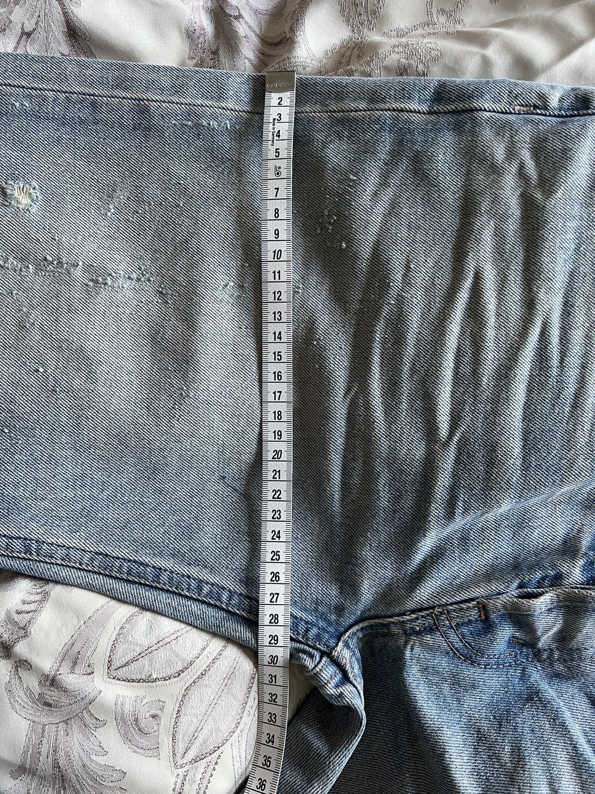 Celine × Hedi Slimane Celine destroyed Wesley jeans Sz27 Size US 27 - 17 Thumbnail