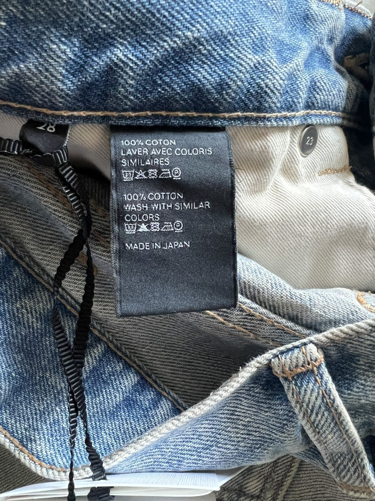 Celine × Hedi Slimane Celine destroyed Wesley jeans Sz27 Size US 27 - 13 Thumbnail