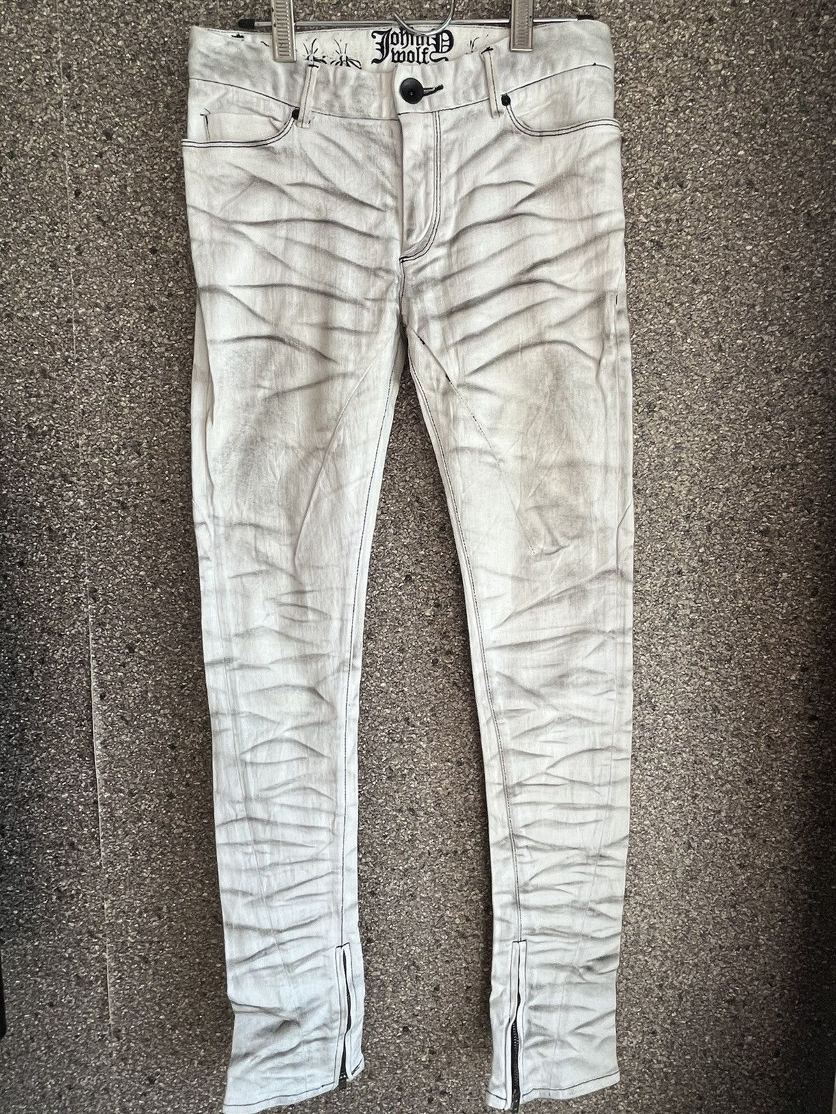 image of Distressed Denim Johnn Molf Ft54 in Denim, Men's (Size 30)