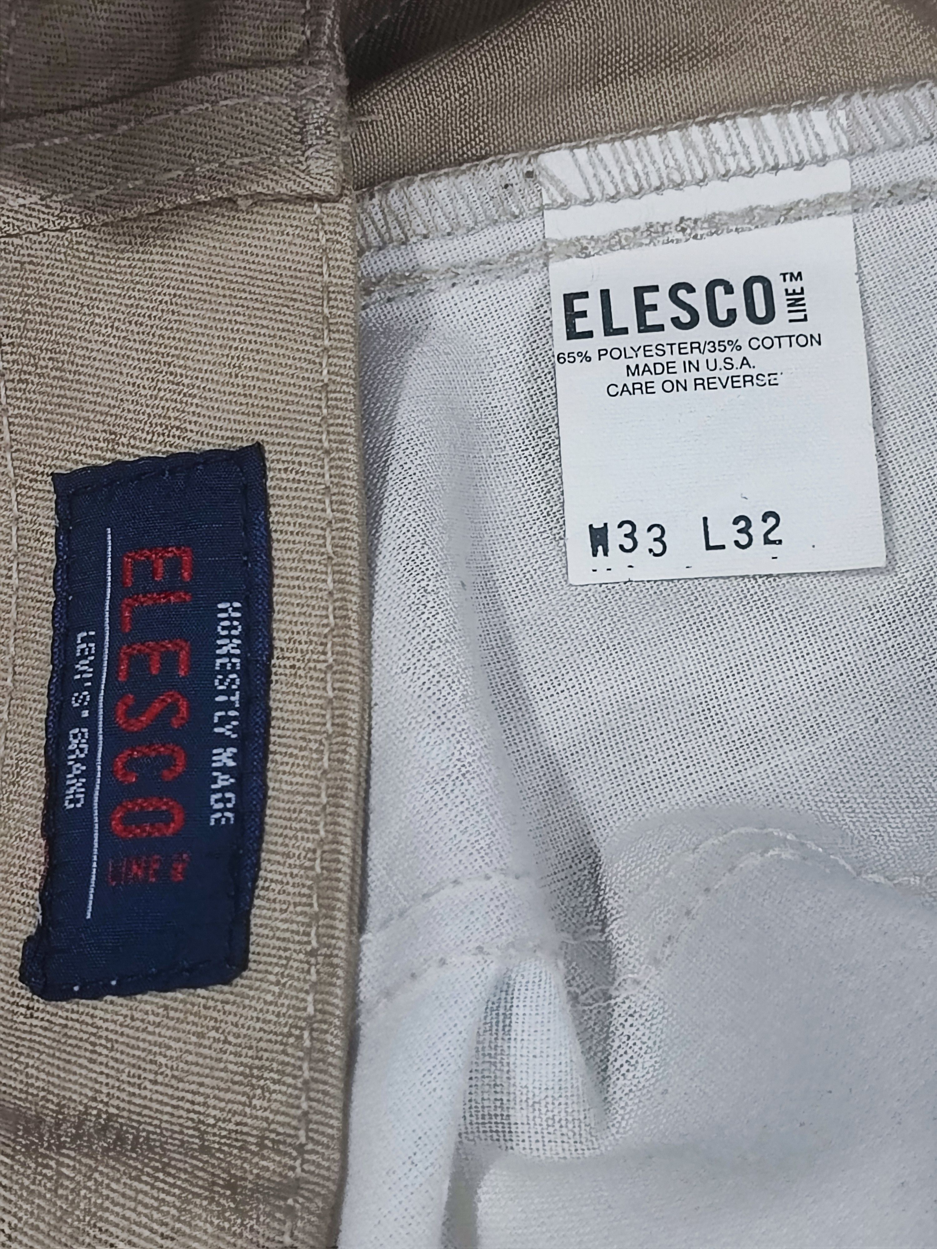 Levi's Rare!! Vintage Elesco by Levi's Baggy Wide legs Pants Size US 33 - 6 Thumbnail