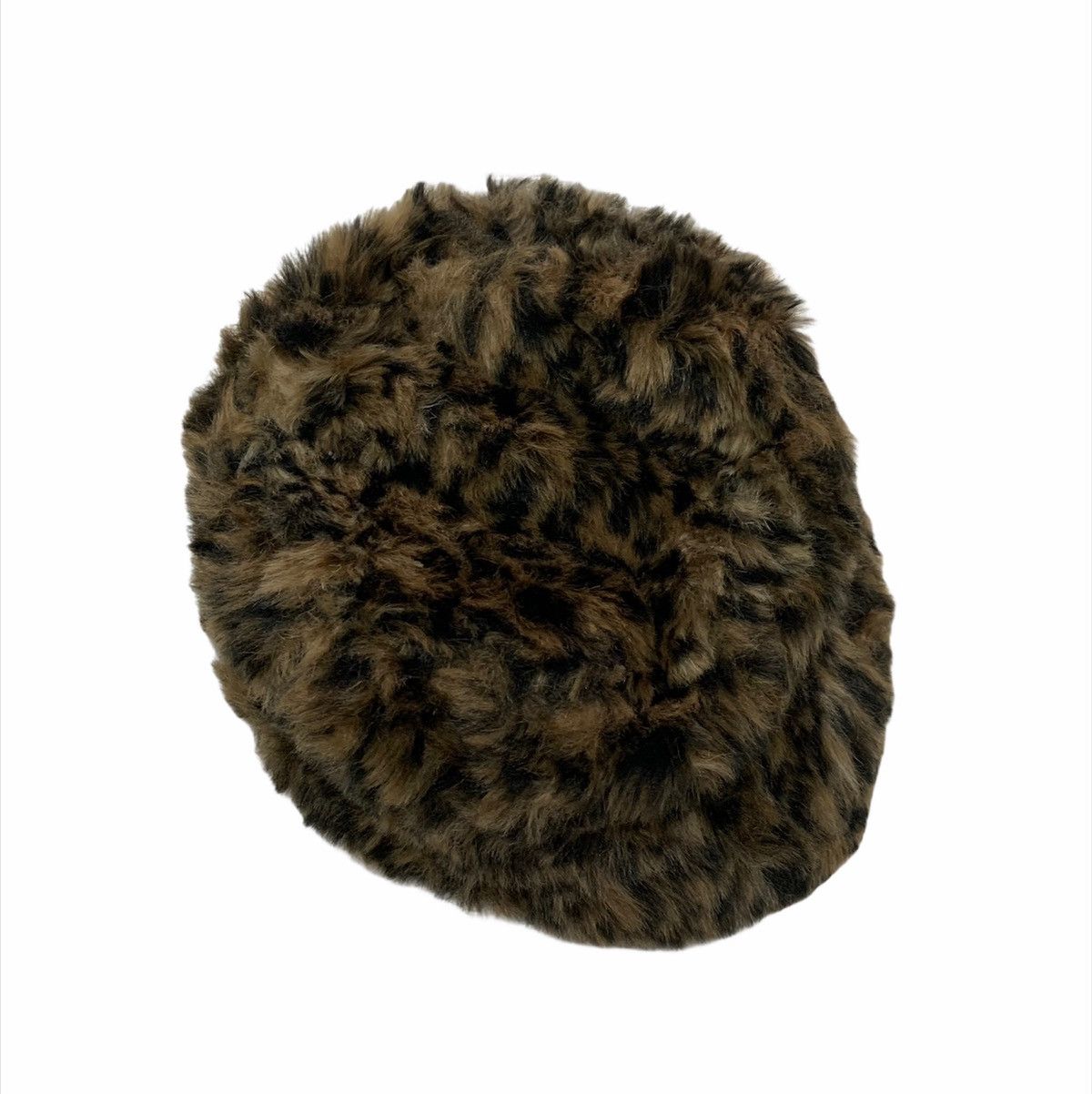 If Six Was Nine × Le Grande Bleu (L.G.B.) × Zara ❤️ Zara Fur Leopard Celebrities Hollywood Buckets Hat Size ONE SIZE - 6 Thumbnail
