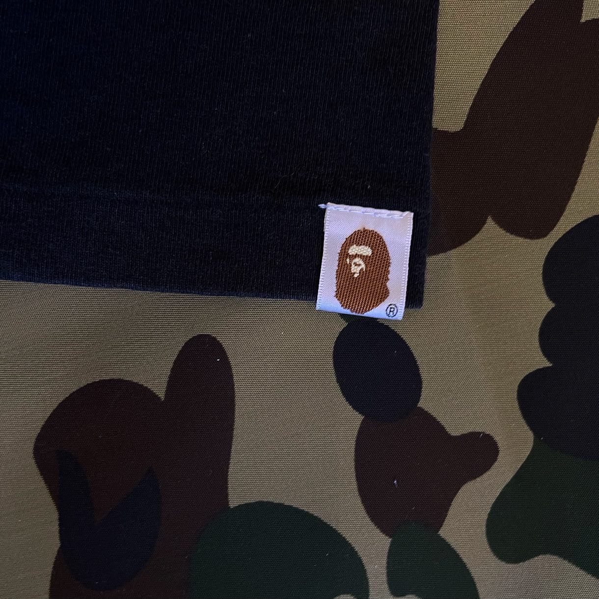 Bape MULTI CAMO BIG APE HEAD TEE Size US M / EU 48-50 / 2 - 4 Thumbnail