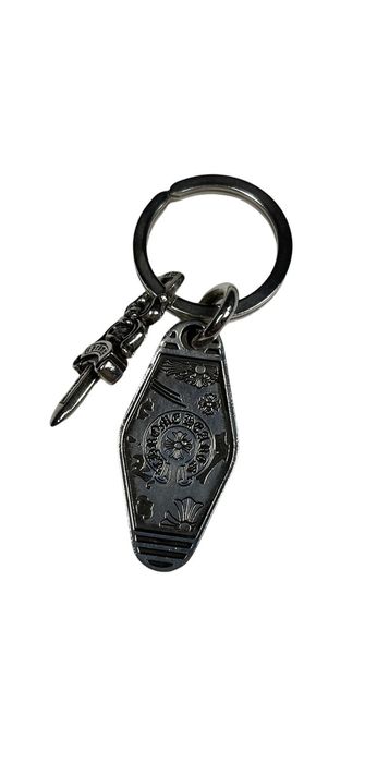 Chrome Hearts Hotel Key Motif & Dagger Key Chain | Grailed