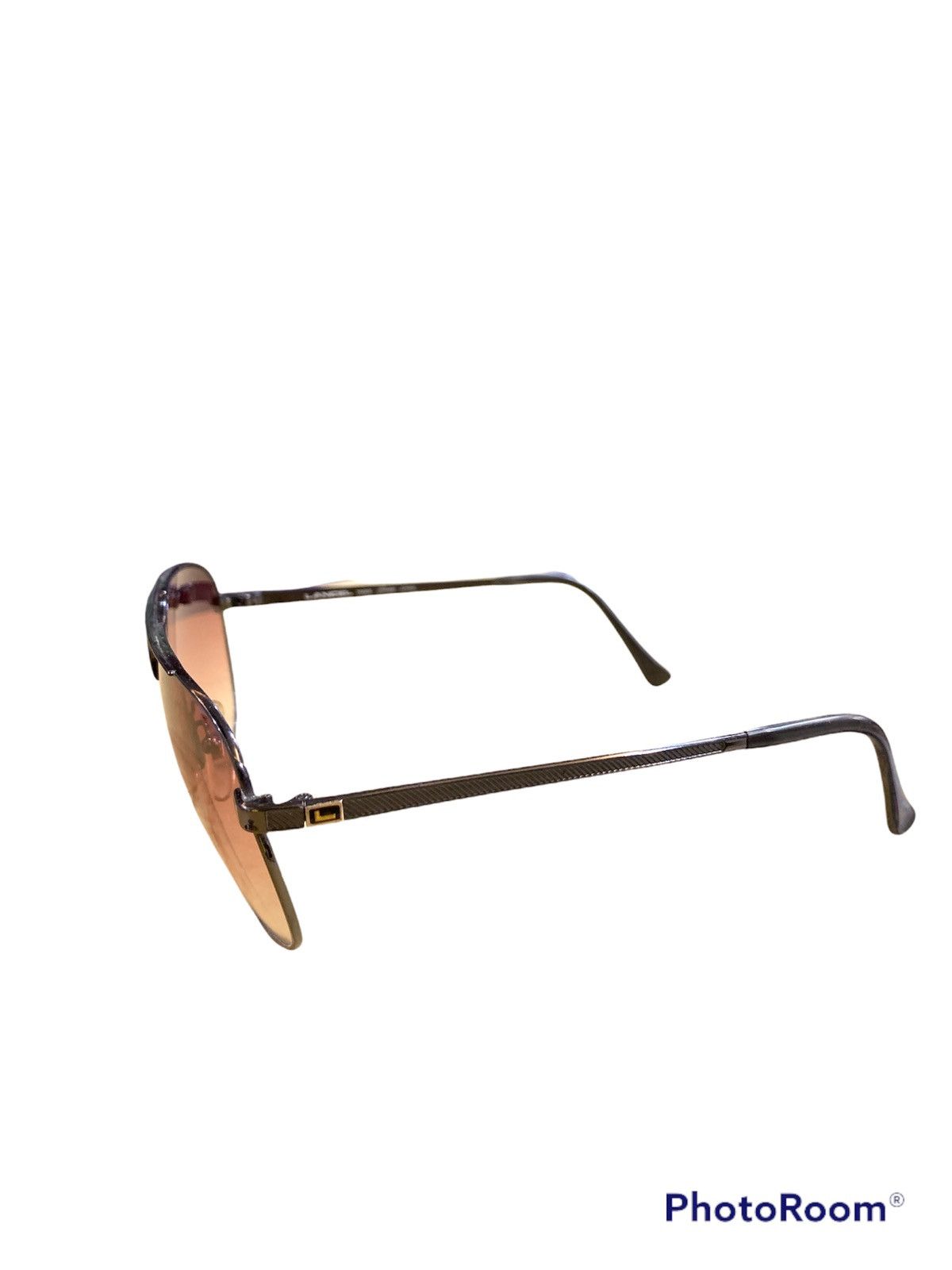 Lancel VTG 1980s LANCEL ICONIC AVIATOR GRADIENT BROWN SHADES 61 Size ONE SIZE - 3 Thumbnail