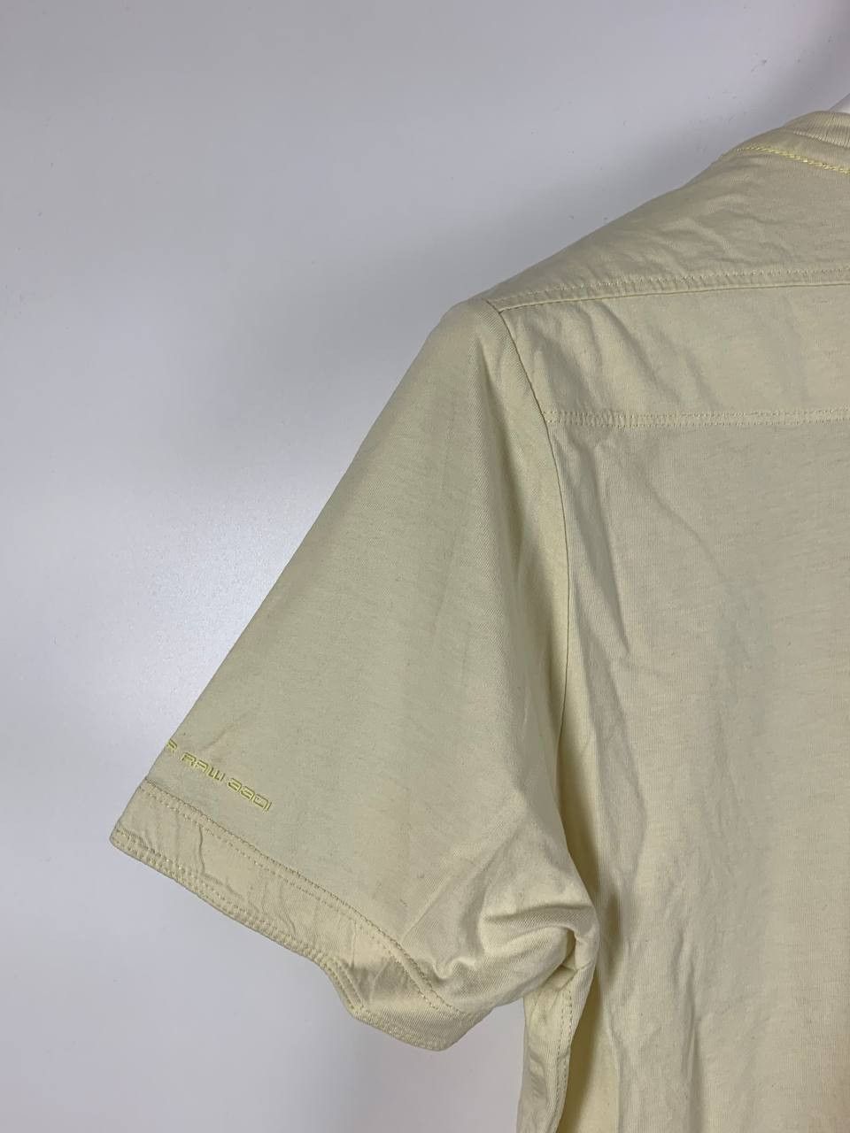 G-Star Gstar Big Logo t-shirt short sleeve yellow M Size US M / EU 48-50 / 2 - 10 Thumbnail