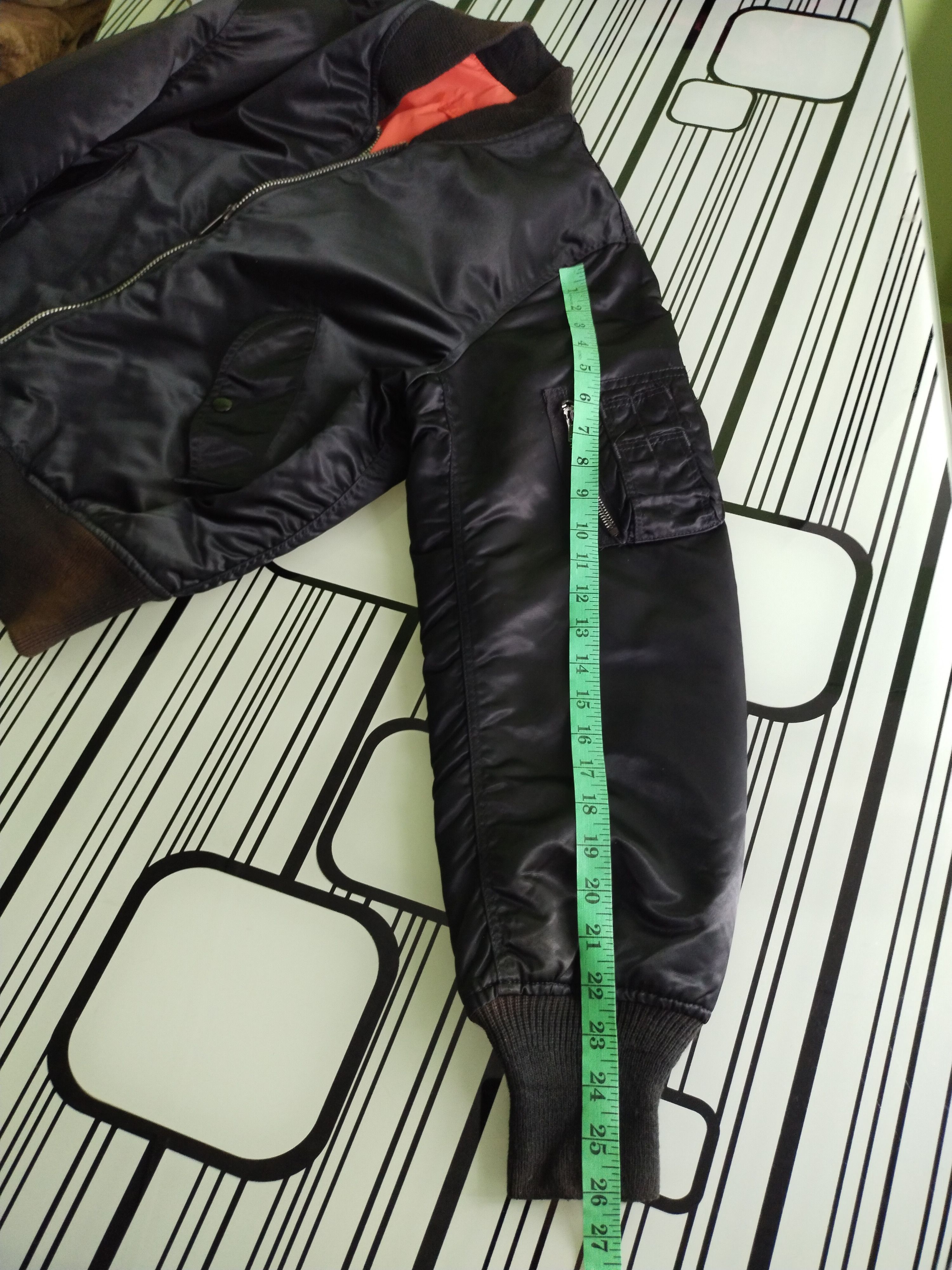 Vintage VINTAGE REVERSIBLE JACKET MA-1 FLYER'S MEN BLACK JACKET Size US L / EU 52-54 / 3 - 17 Thumbnail