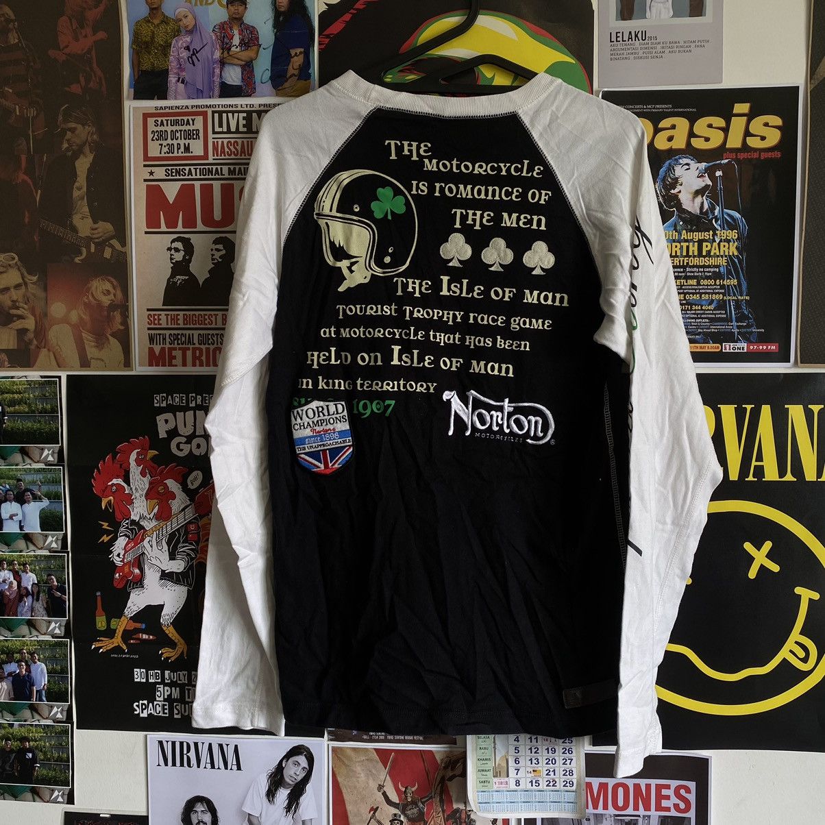 Other Vintage Norton Motorcycles Full Graphic Patches Size US S / EU 44-46 / 1 - 6 Thumbnail