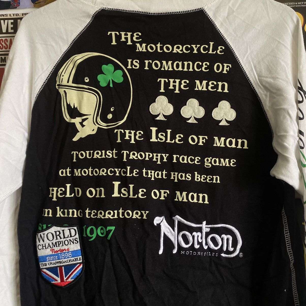 Other Vintage Norton Motorcycles Full Graphic Patches Size US S / EU 44-46 / 1 - 7 Thumbnail