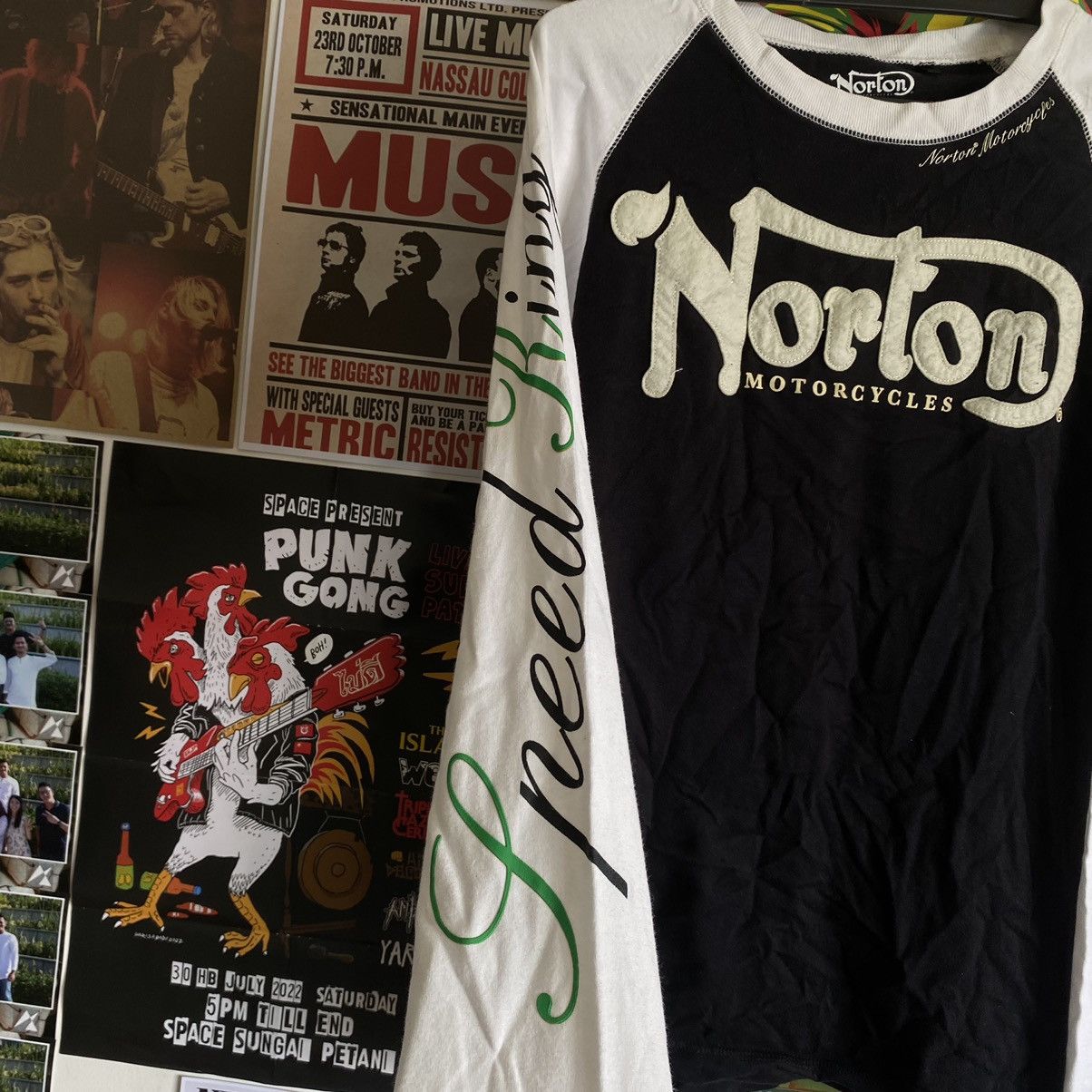 Other Vintage Norton Motorcycles Full Graphic Patches Size US S / EU 44-46 / 1 - 2 Thumbnail