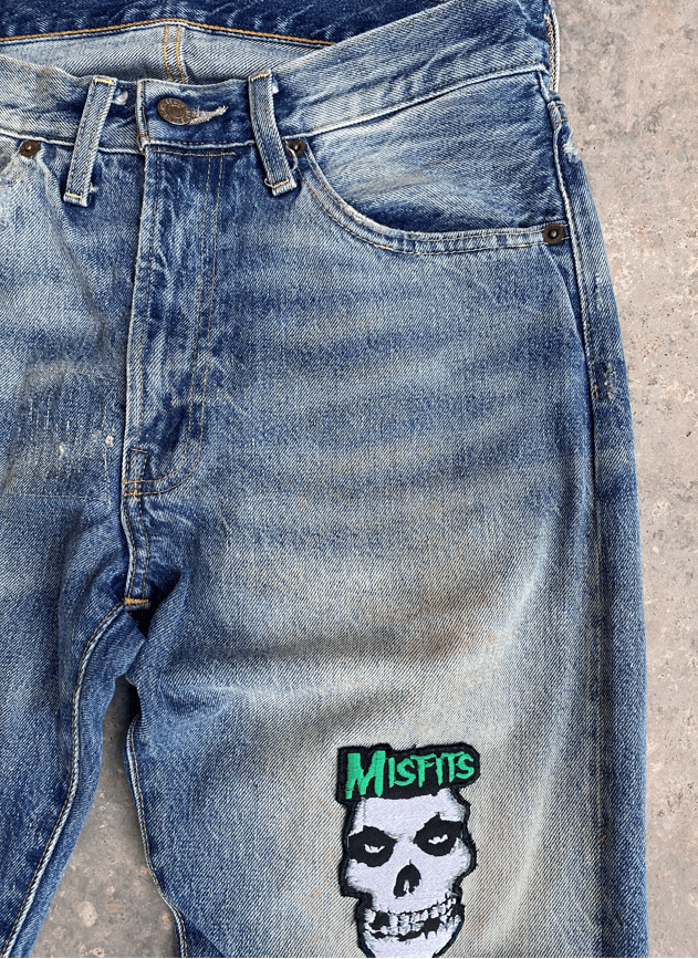 Levi's Light Wash Rebuild Distressed Levi's 501ZXX Redline Jeans Size US 30 / EU 46 - 6 Thumbnail