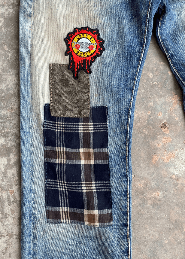 Levi's Light Wash Rebuild Distressed Levi's 501ZXX Redline Jeans Size US 30 / EU 46 - 7 Thumbnail