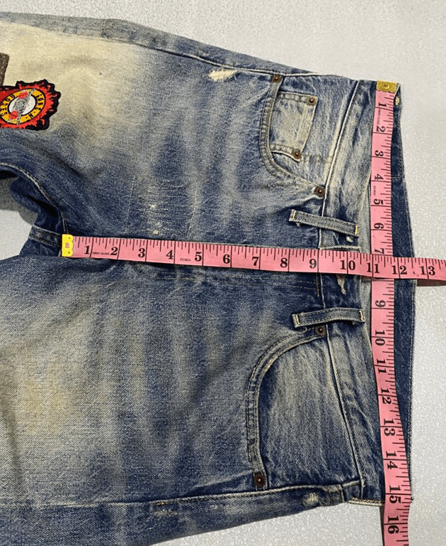 Levi's Light Wash Rebuild Distressed Levi's 501ZXX Redline Jeans Size US 30 / EU 46 - 25 Thumbnail